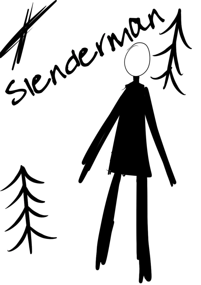 Slenderman Hentai gallery cover featuring slender man