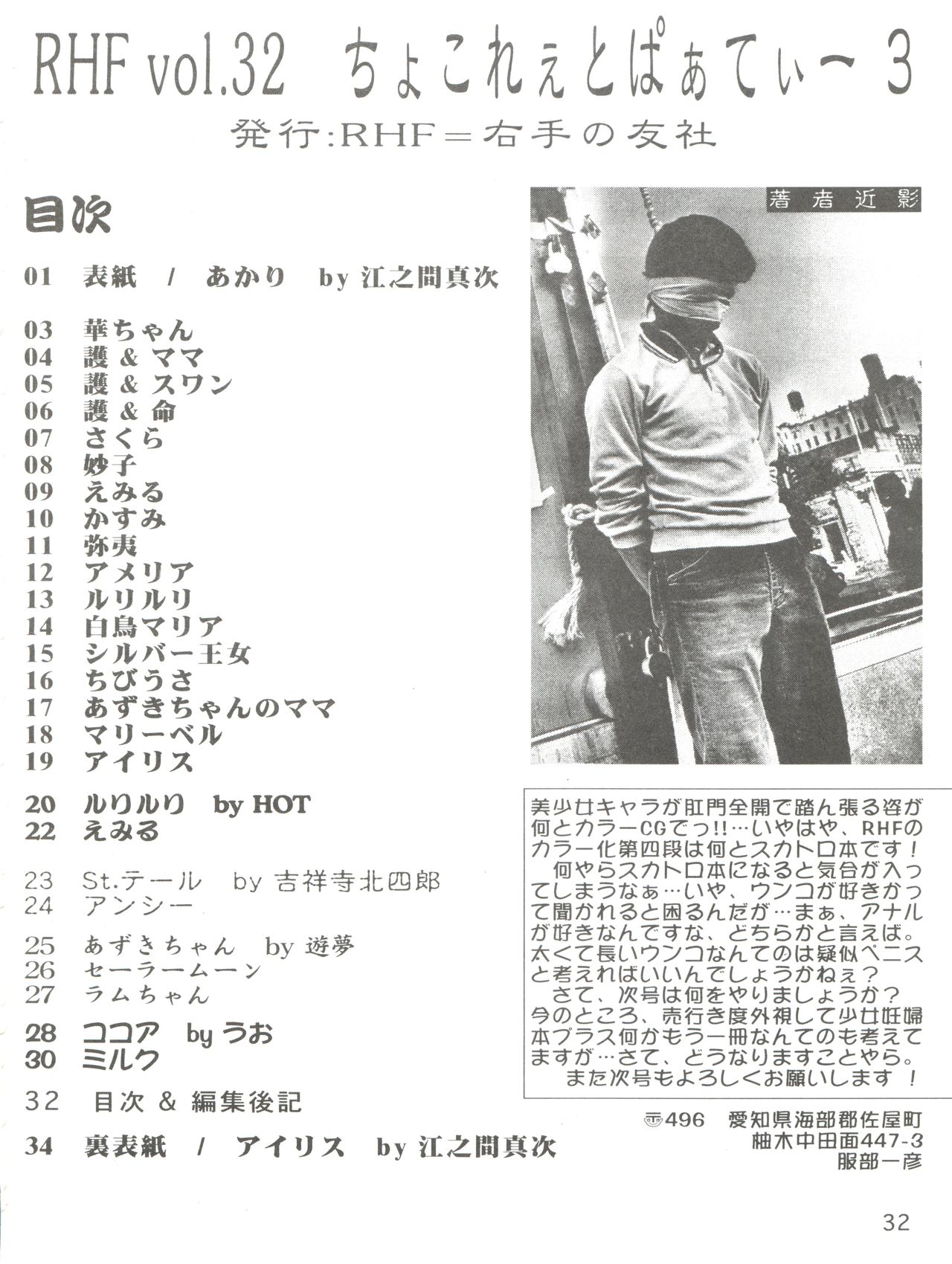 RHF Vol. 25 ちょこれぇとぱぁてぃー 3 - Page 32