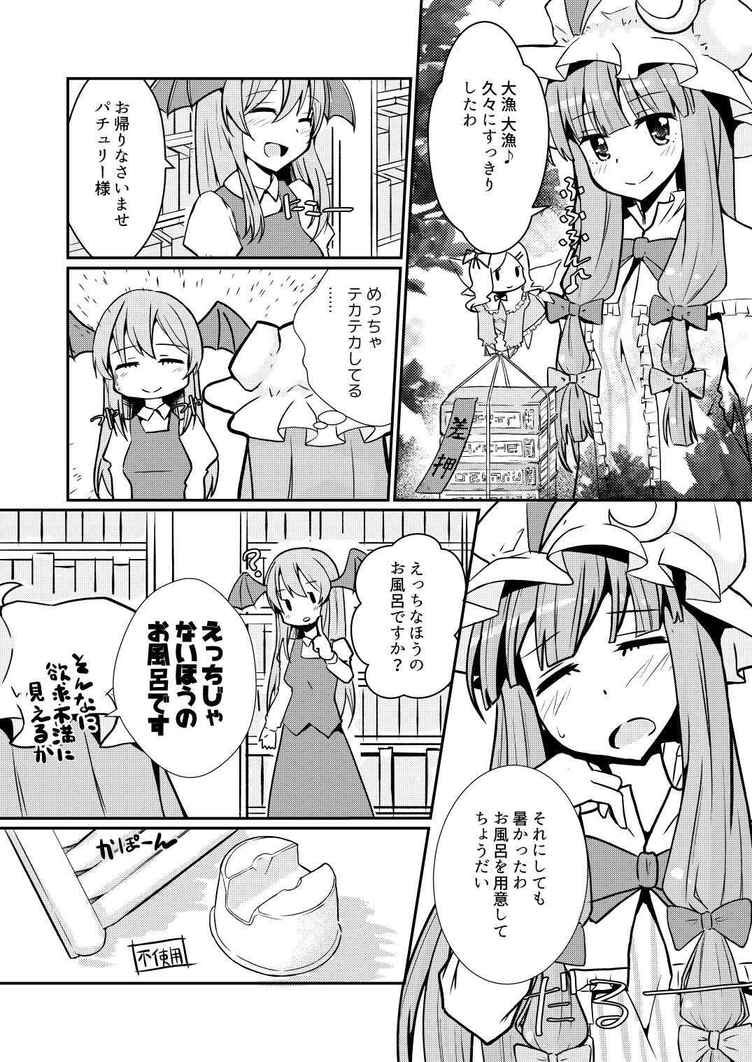 パチュリーさんがオナニーする本 - Page 5