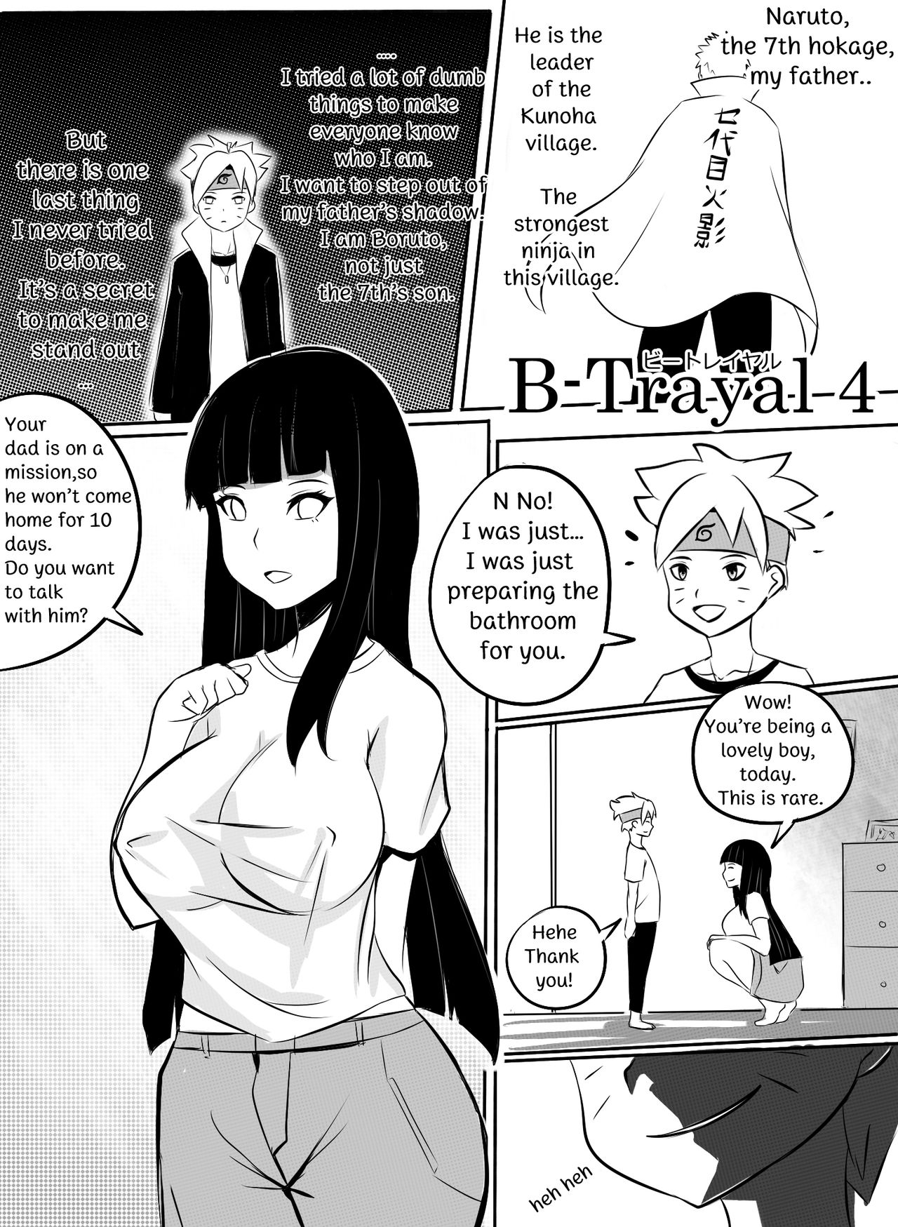 B-Trayal 4 - Page 1