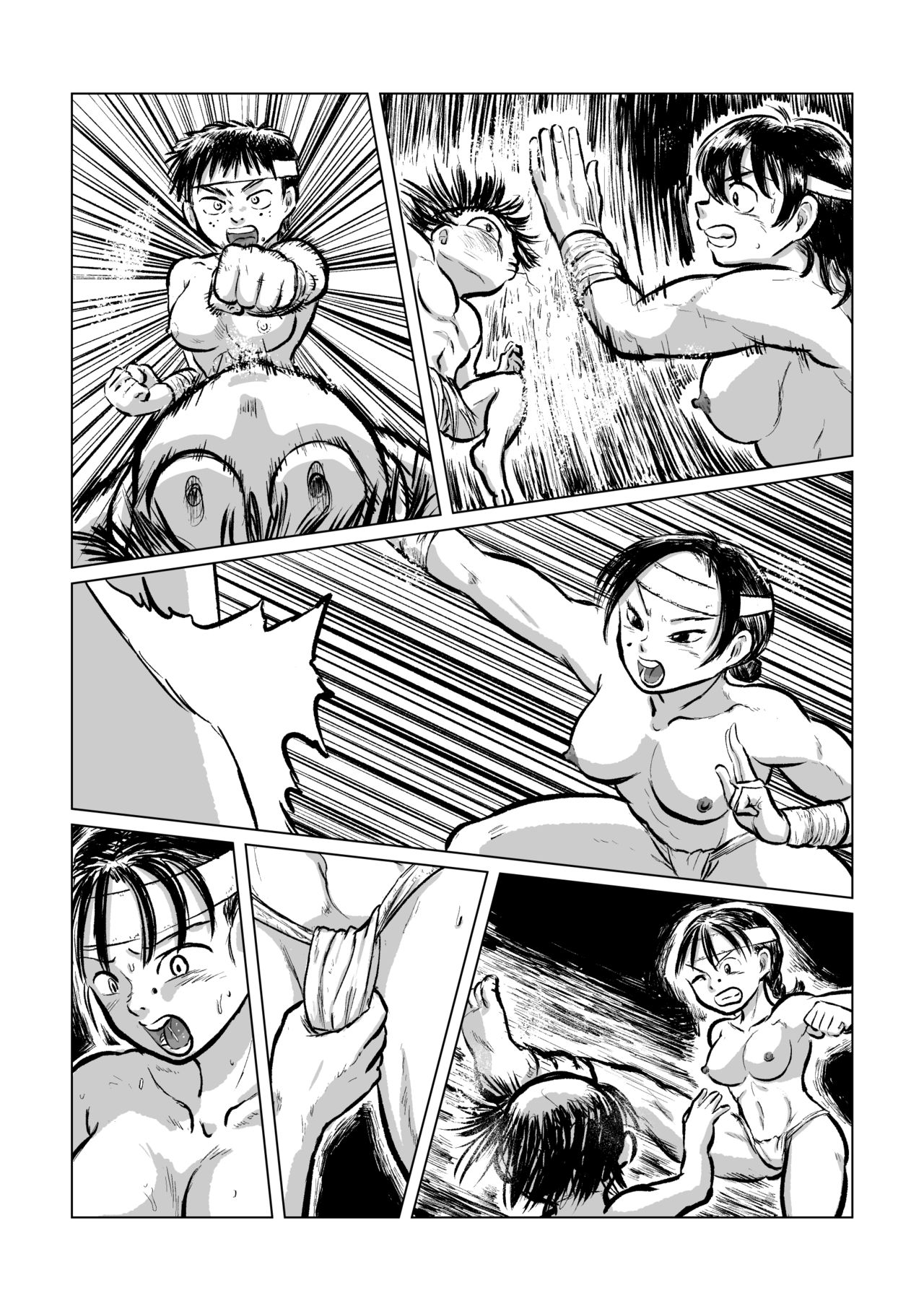 Kappa VS Female Diver - Page 50