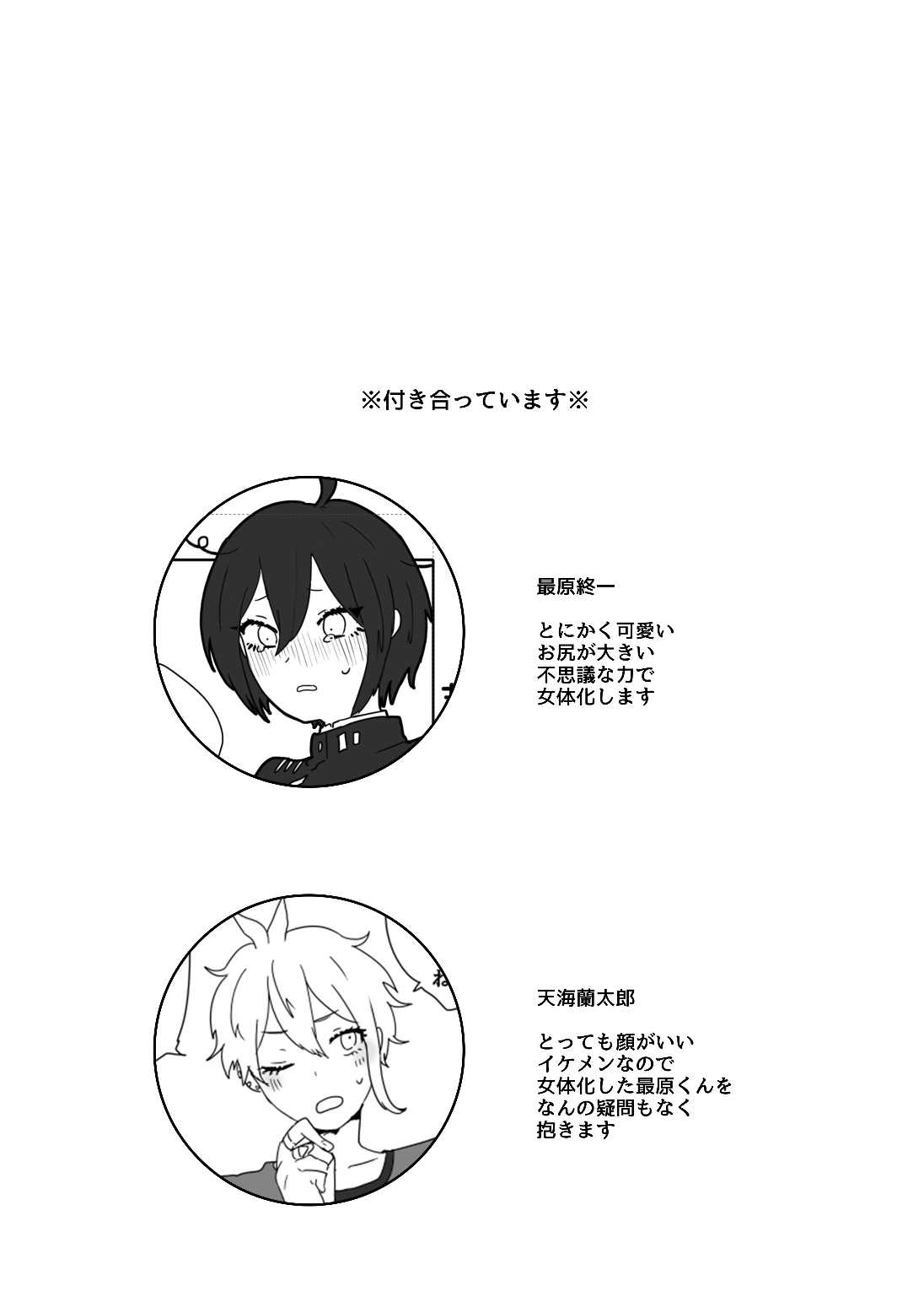 最原ちゃん女体化本 - Page 3