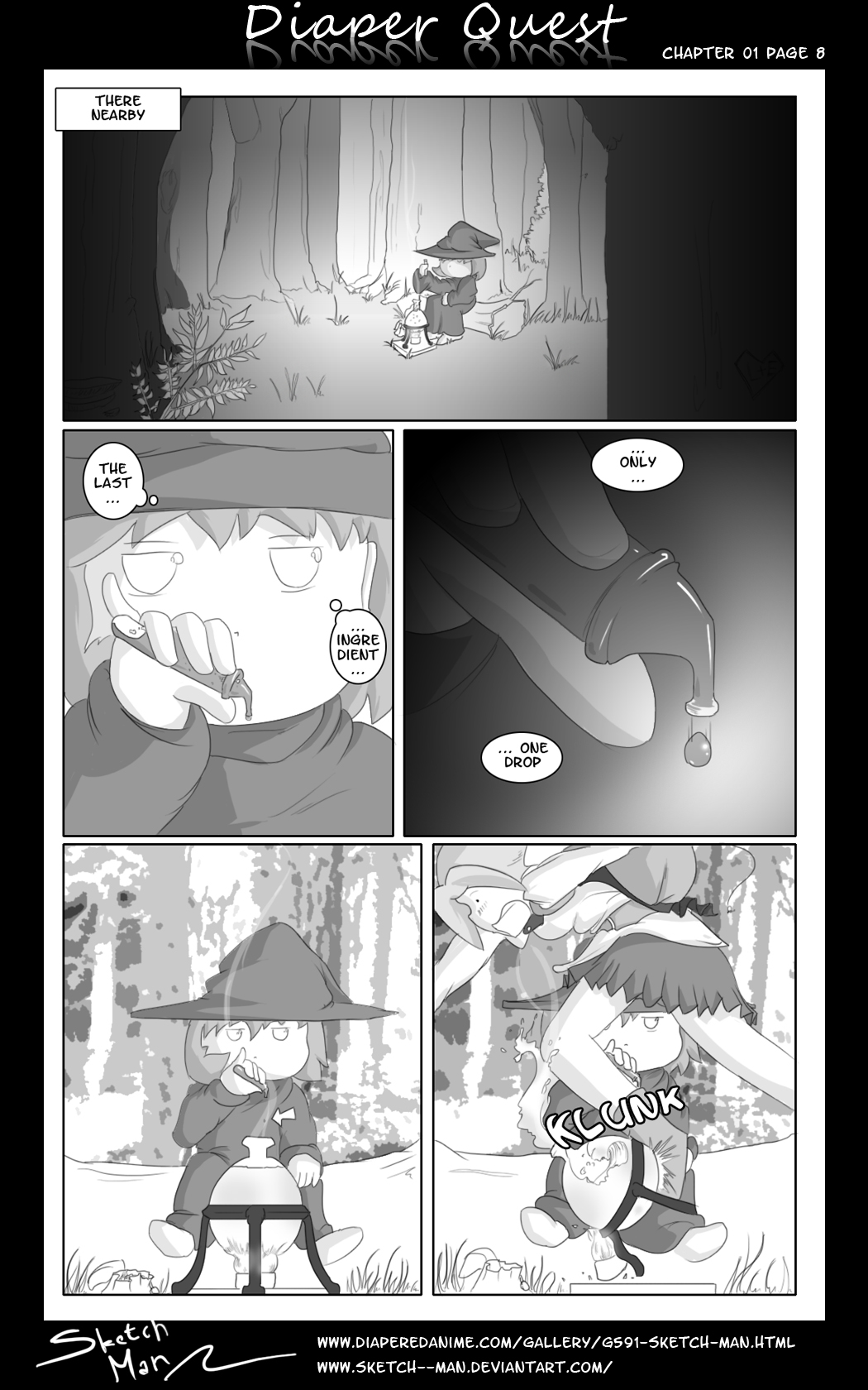 Sketch Man's Diaper Quest Complete - Page 8