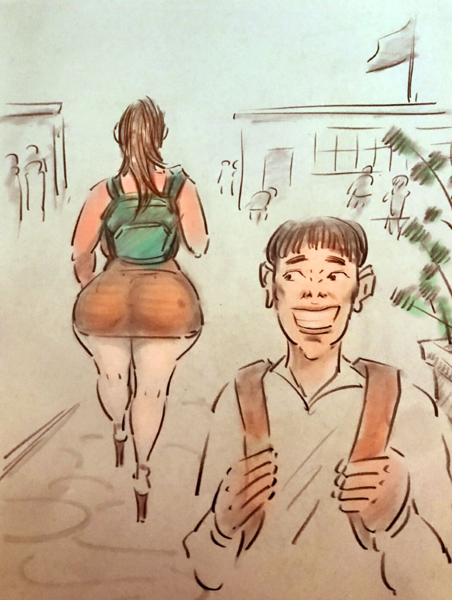 黑暗画家-高中生 - Page 3