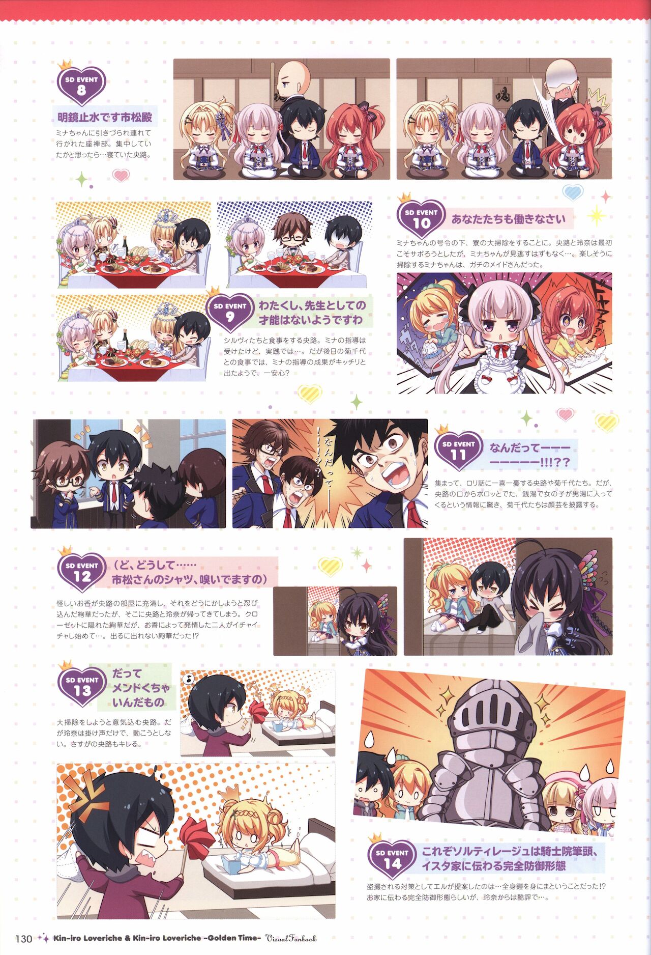 金色ラブリッチェ&金色ラブリッチェ -Golden Time-ビジュアルファンブック - Page 127