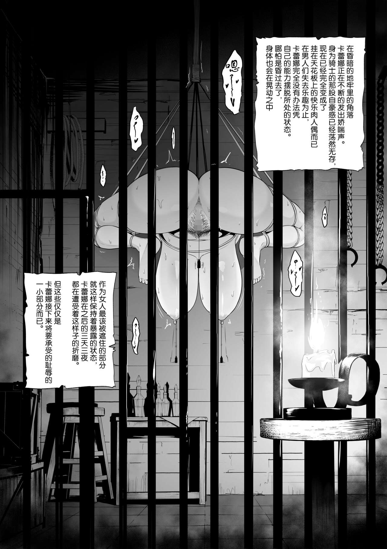 囚われの女騎士、快楽肉人形にされる - Page 9