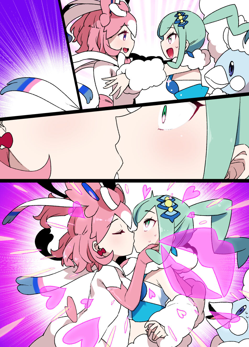 スレイブボール洗〇 ルチア＆メガチルタリス 漫画9P - Page 12