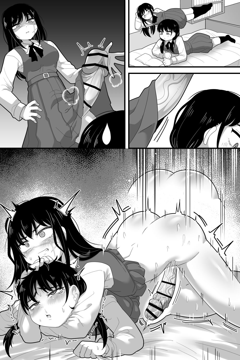Futanari Yoru Asa - Page 4