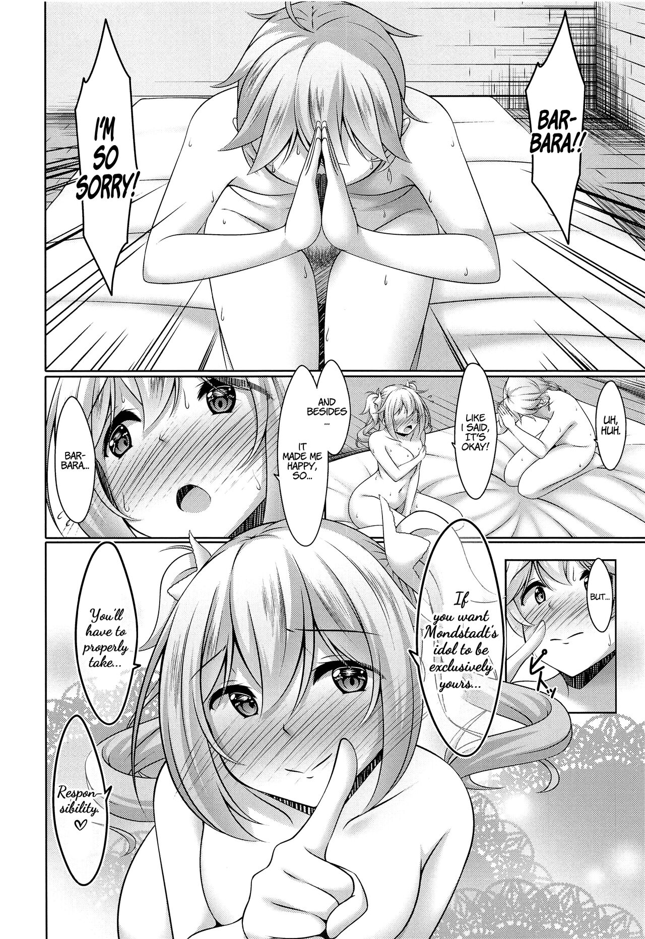 Barbara no Kenshin | Barbara's Devotion - Page 23