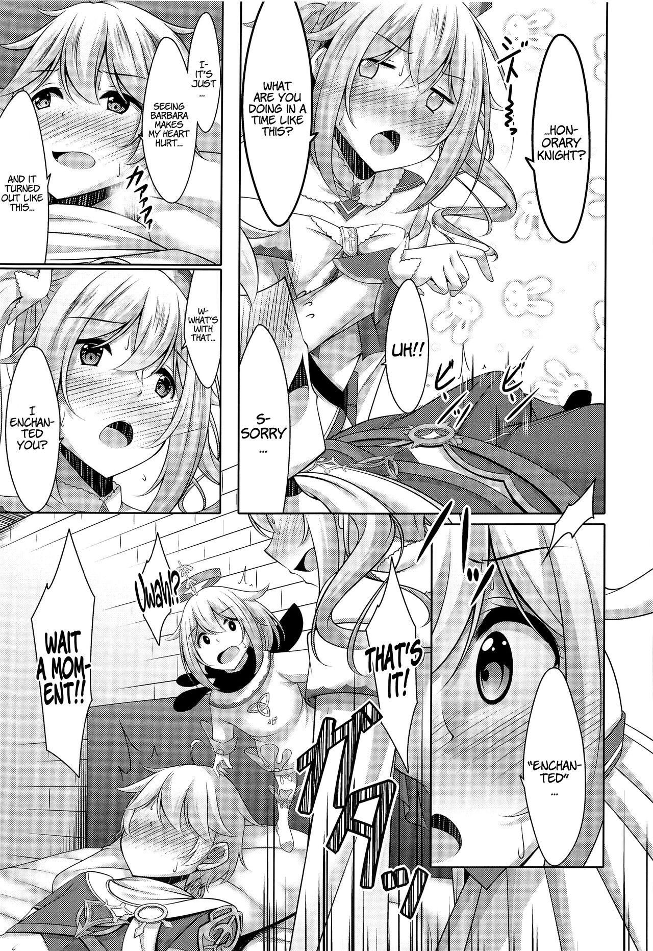 Barbara no Kenshin | Barbara's Devotion - Page 8