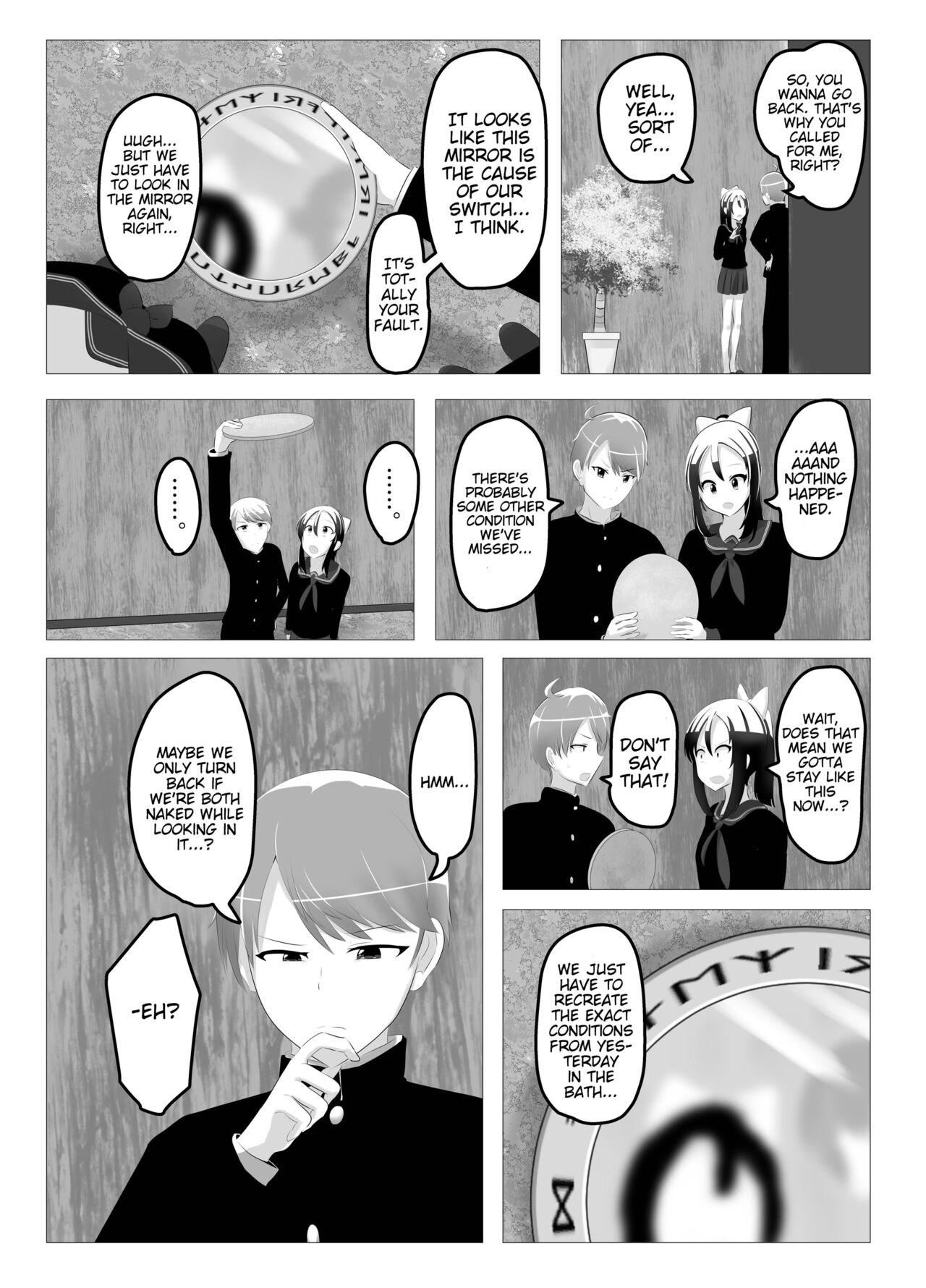 Bodyswapped School Trip - Page 22