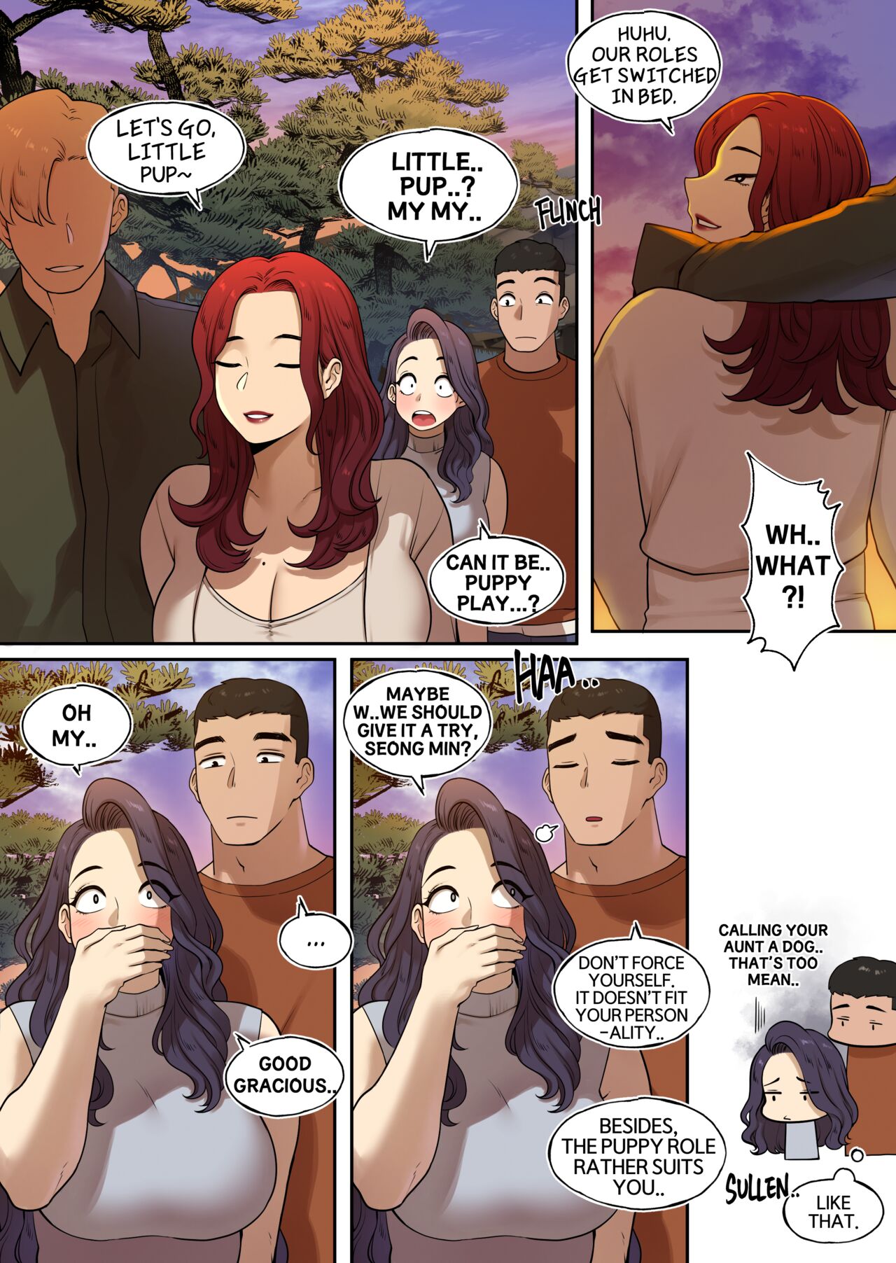 Delivery MILF Onsen episode - Page 4