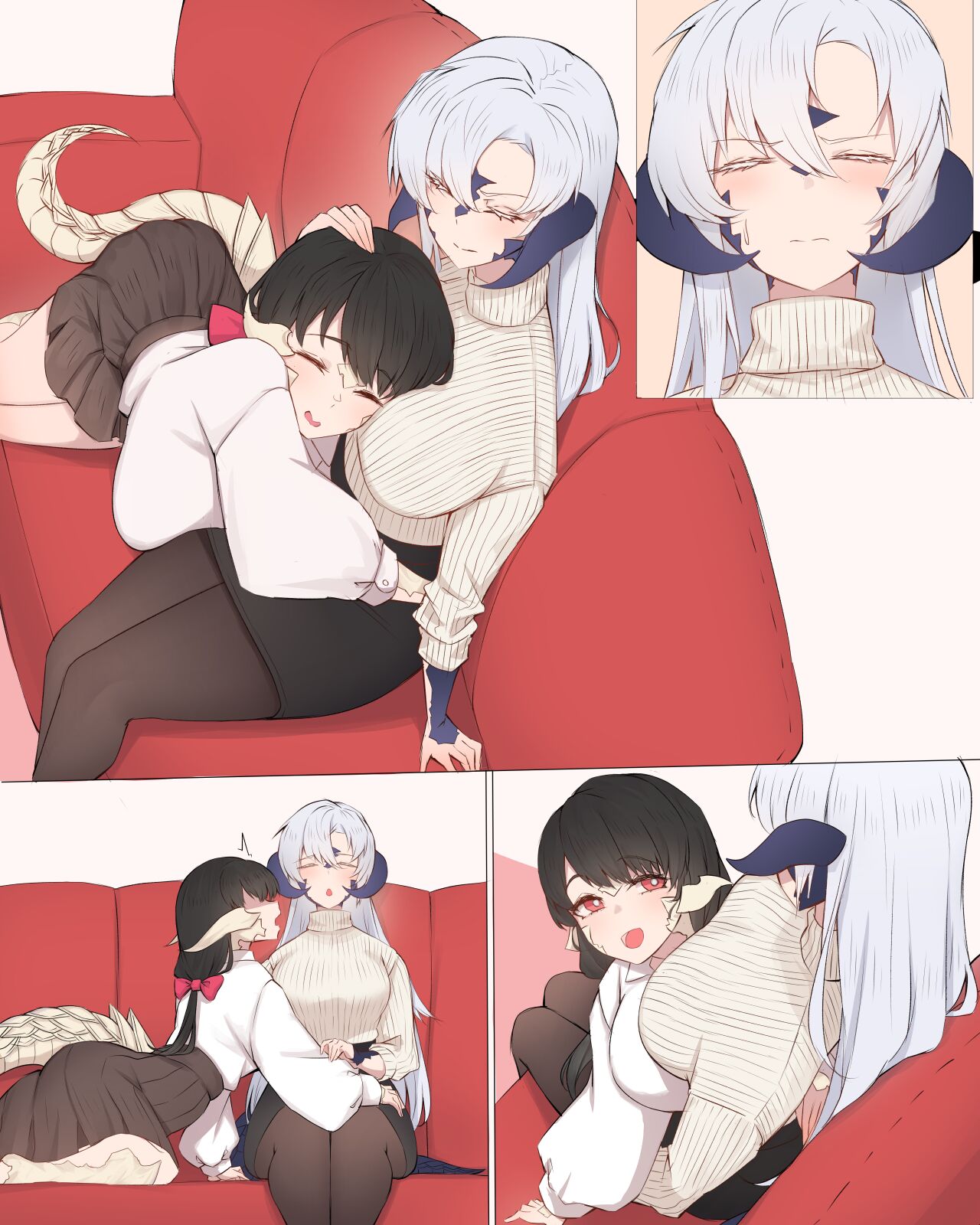 Cute Futanari Couple - Page 1