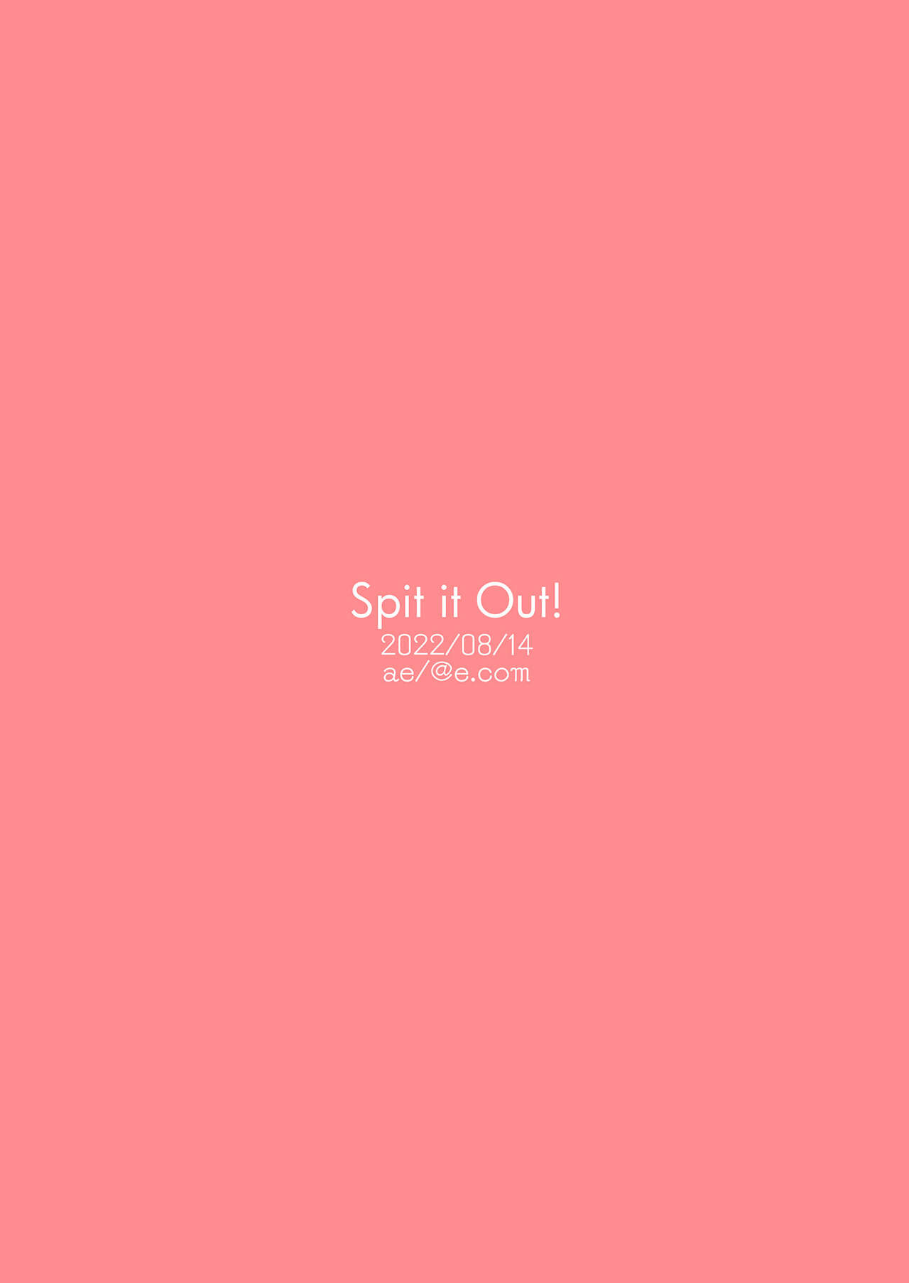 Spit it Out! - Page 31