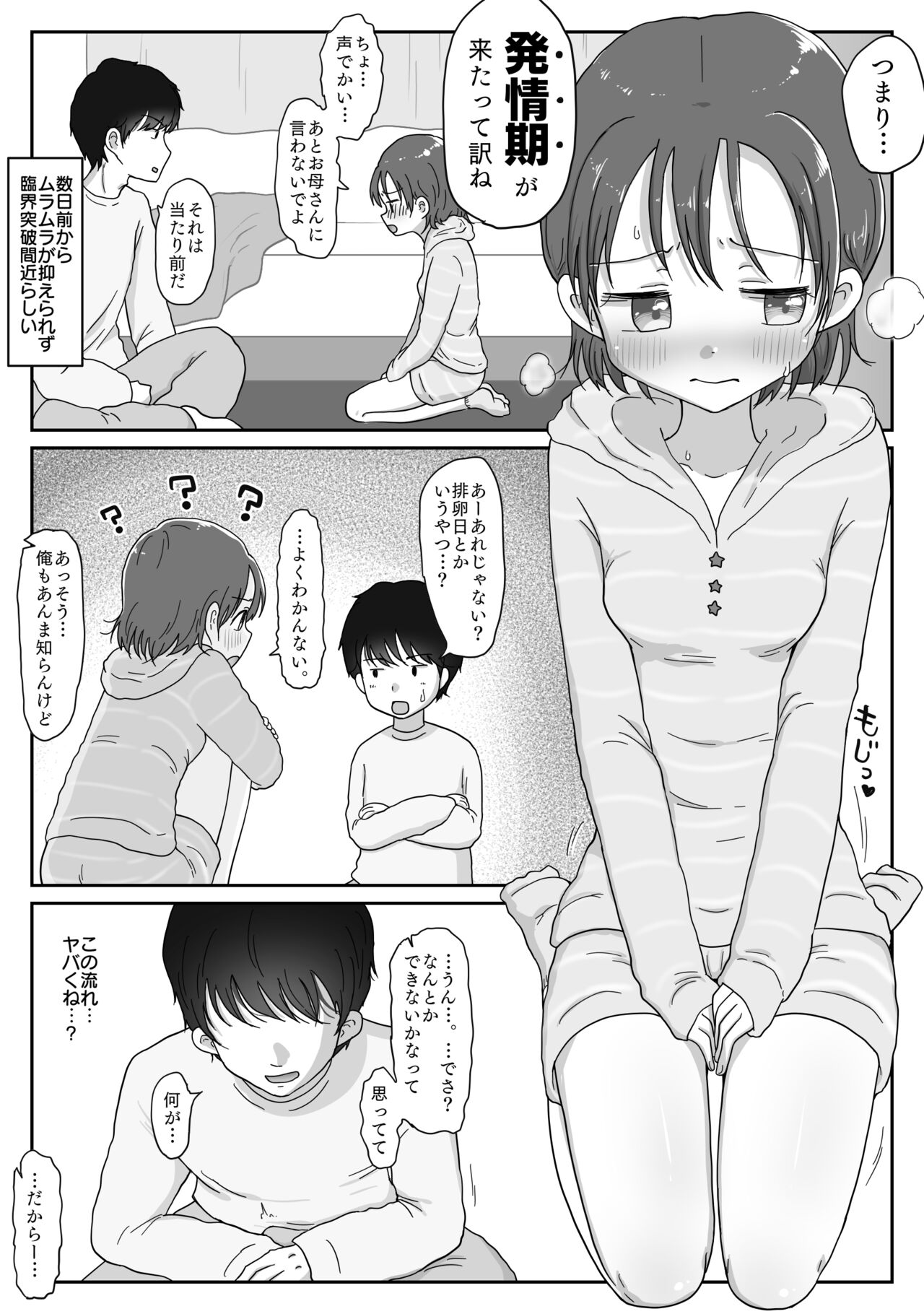 妹の発情期 〜兄である俺、性処理をせがまれて〜 - Page 5