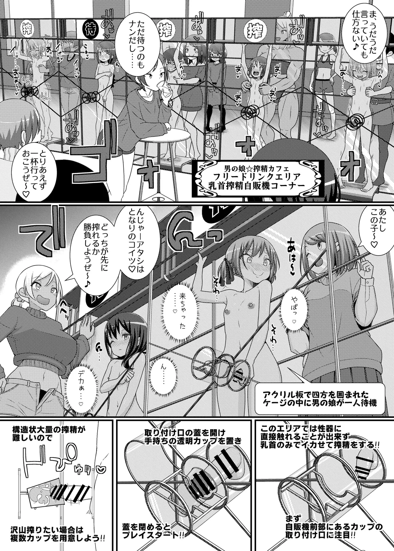 Sakusei Seikou!? Chikubitches!! - Page 8