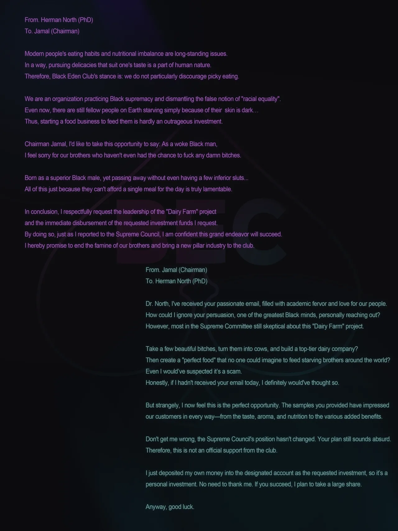 Black Eden Club - The Selection Chapter - Page 2