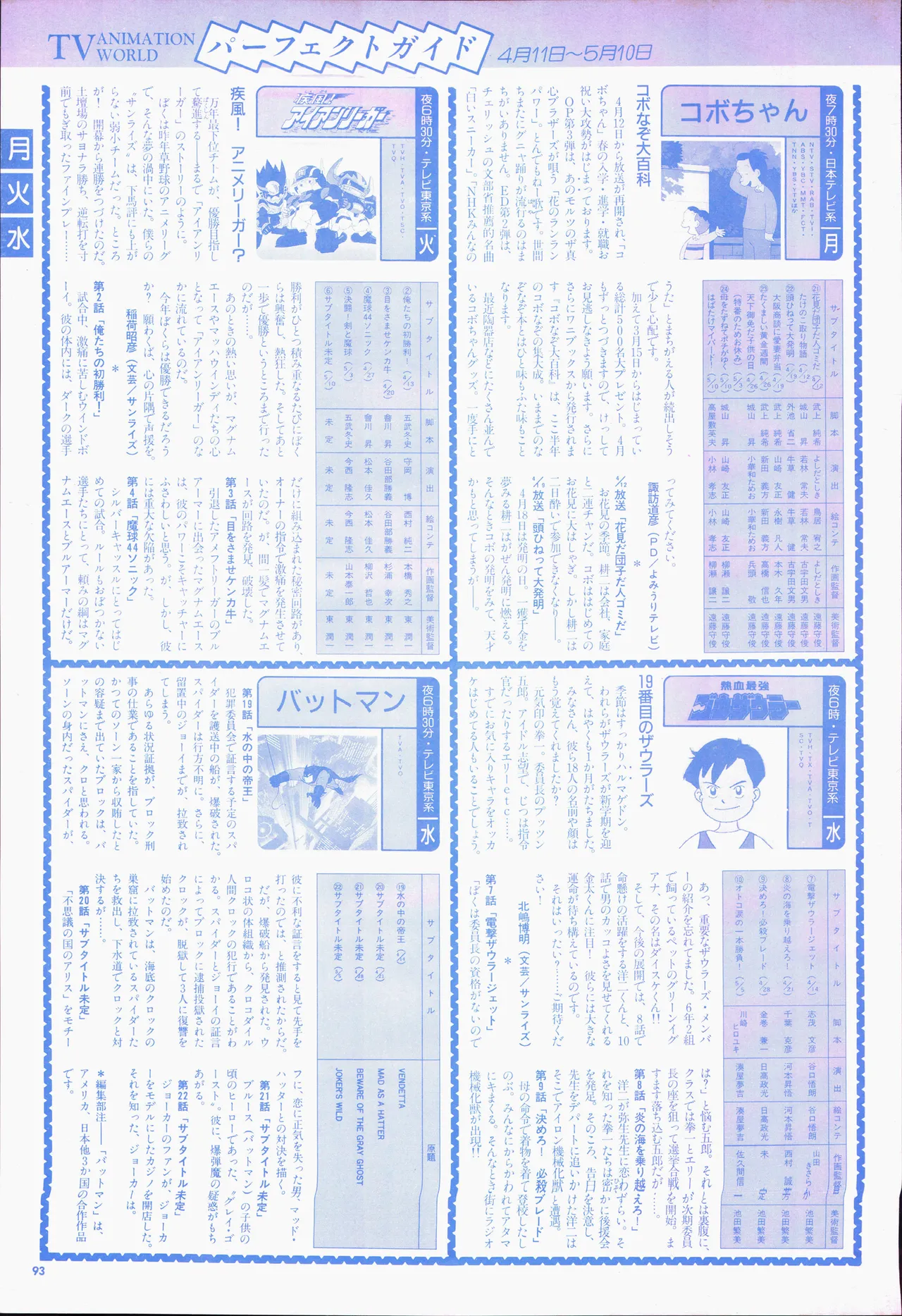 Animage 1993 May - Page 113