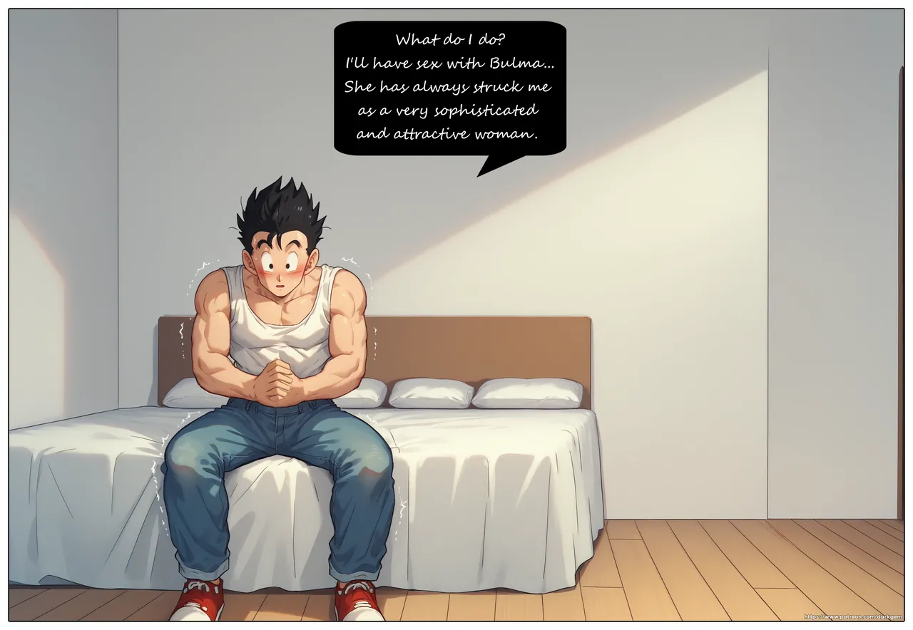 Gohan visits Bulma 1 - Page 12