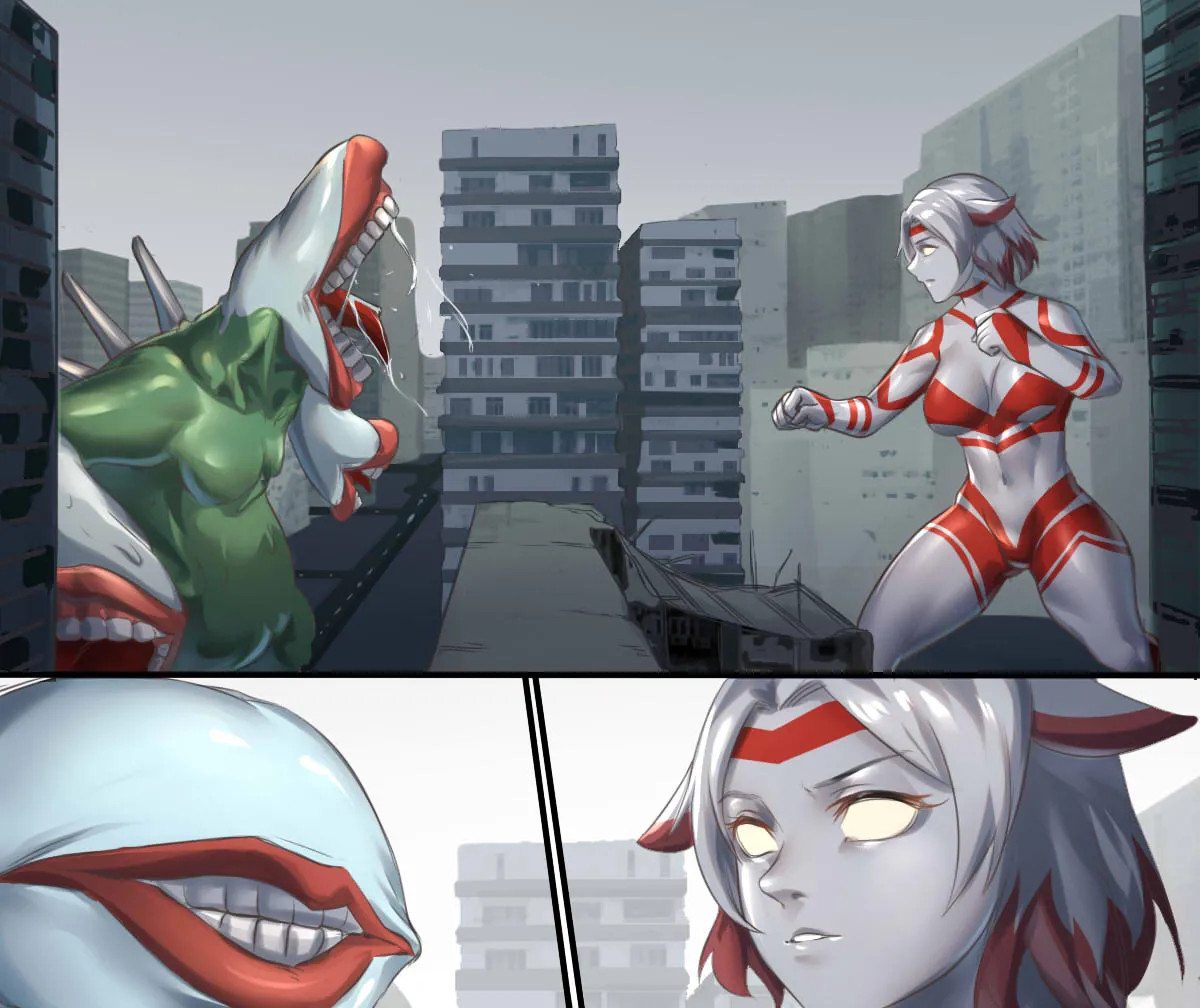 【ArsonicHawt】奥特少女阿丽斯 VS 史莱姆毒气怪兽 第一卷 - Page 15