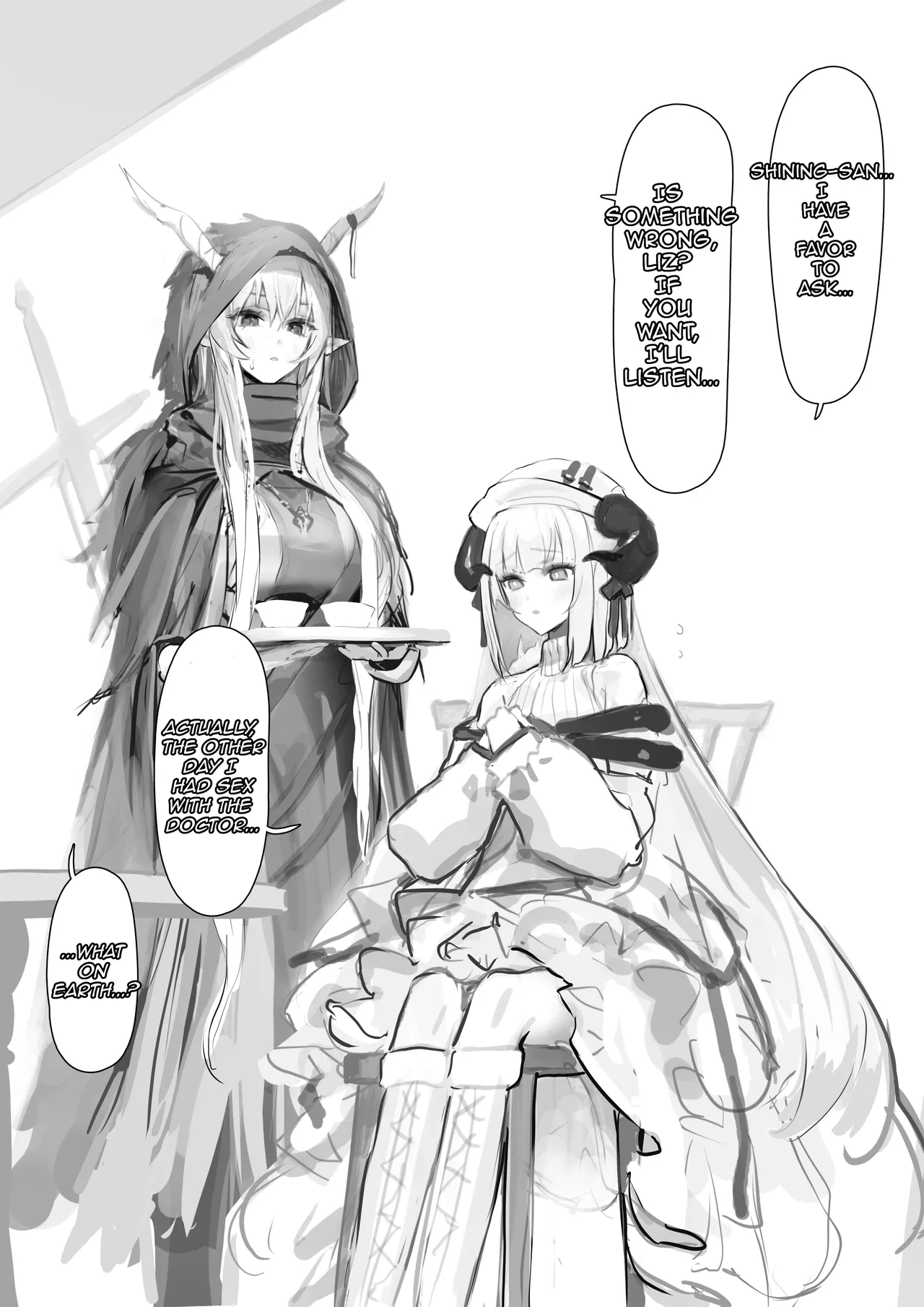 Shining & Nightingale Migawari Ecchi - Page 3