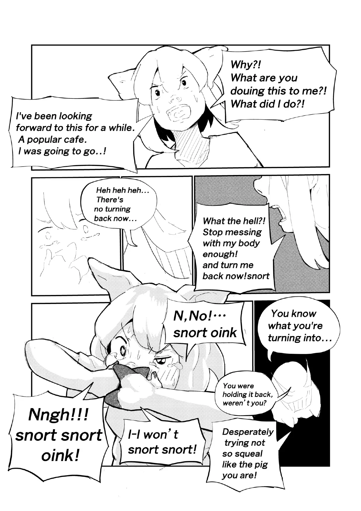 「キミは今日から豚魔族 第一話」英語版含む - Page 26
