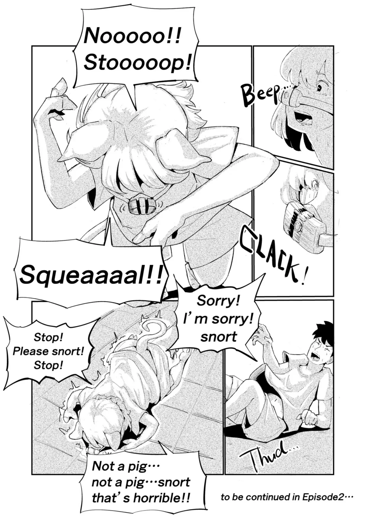 「キミは今日から豚魔族 第一話」英語版含む - Page 31