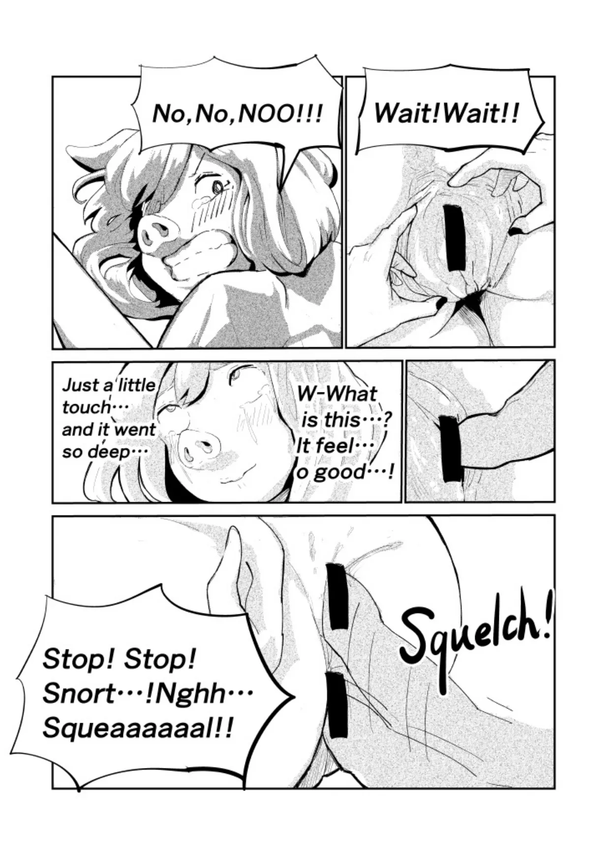 R-18 豚化「キミは今日から豚魔族 第2話」英語版含む - Page 33