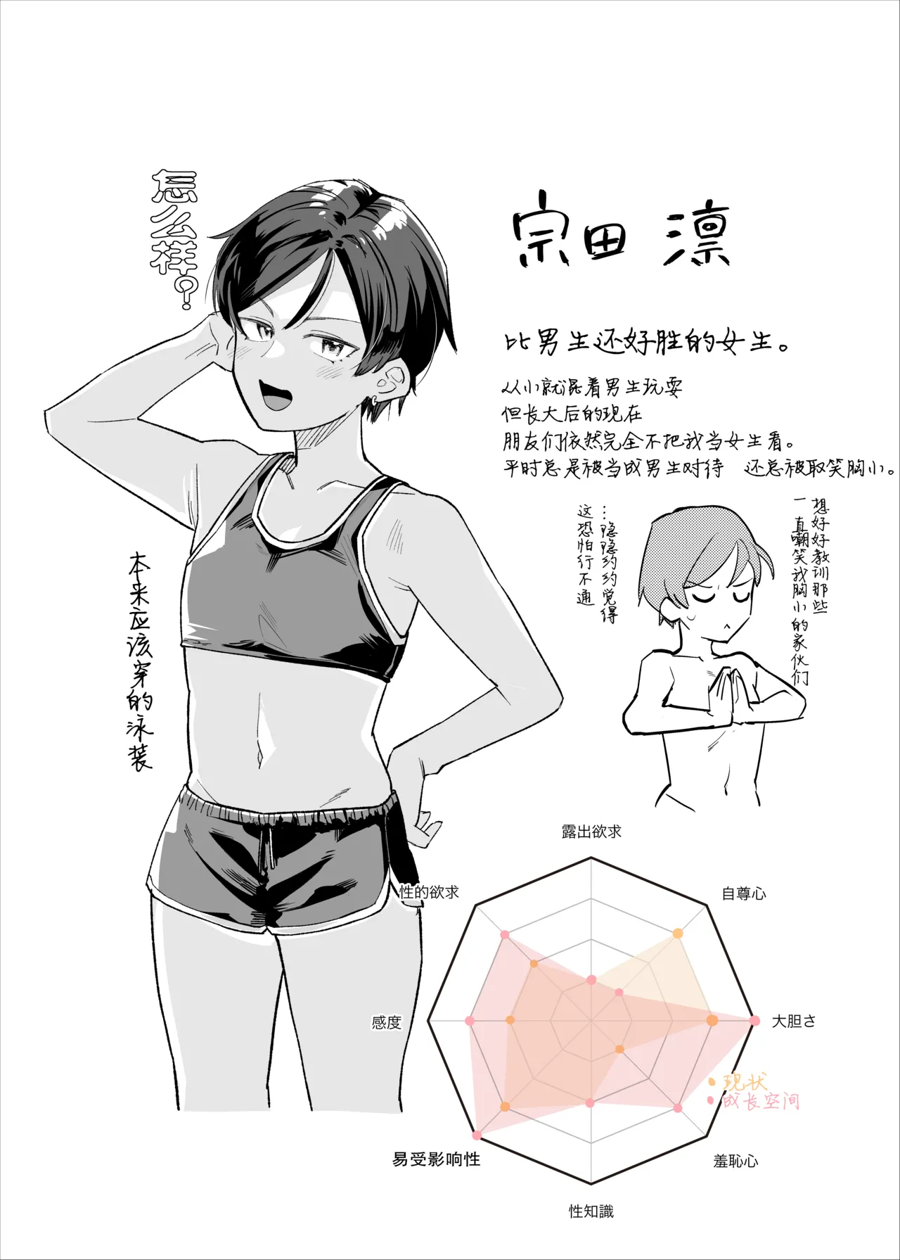 男水着チャレンジ 1-3（个人机翻） - Page 10