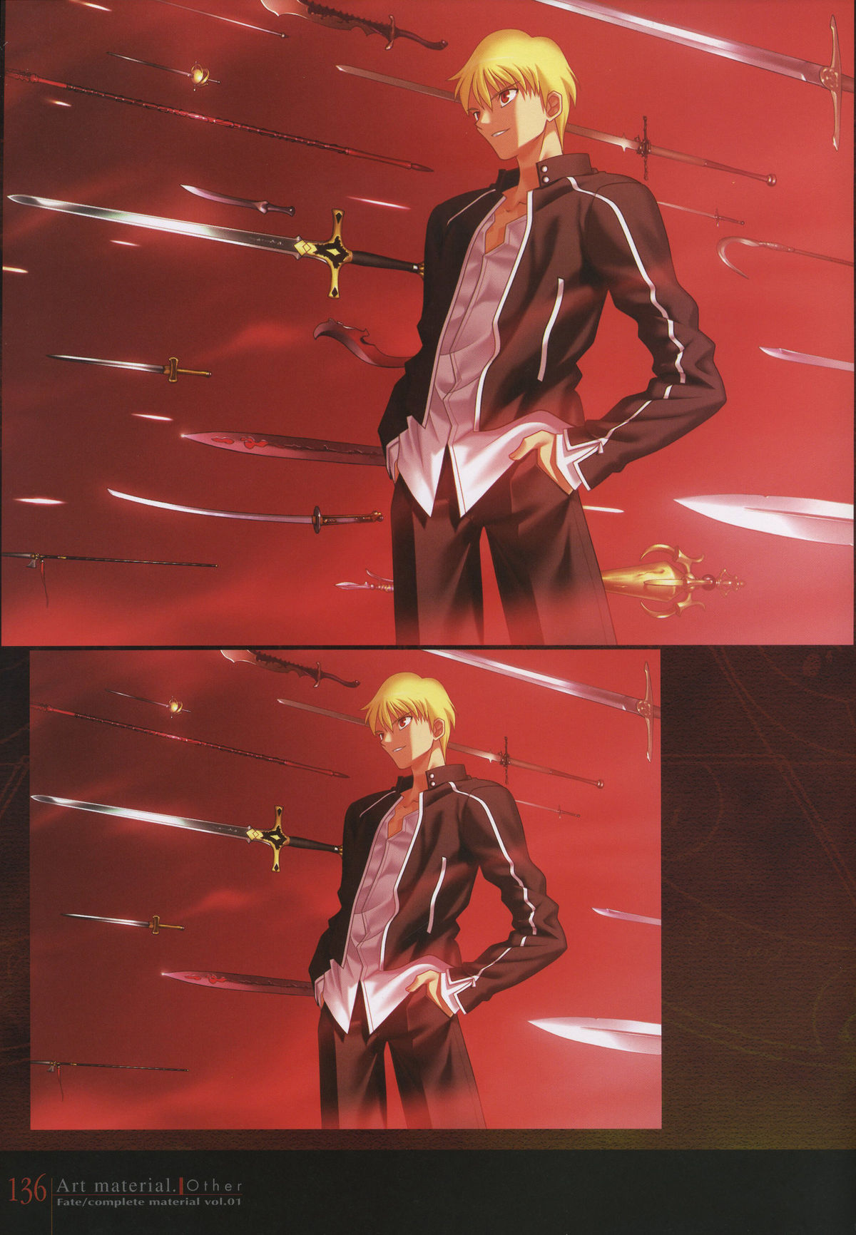 Fate/complete material I - Art material. - Page 141