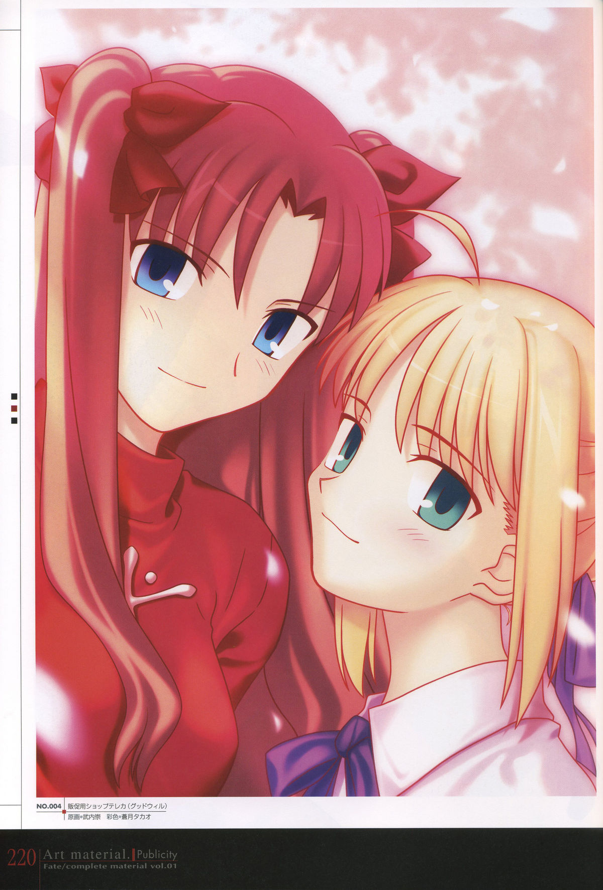 Fate/complete material I - Art material. - Page 225