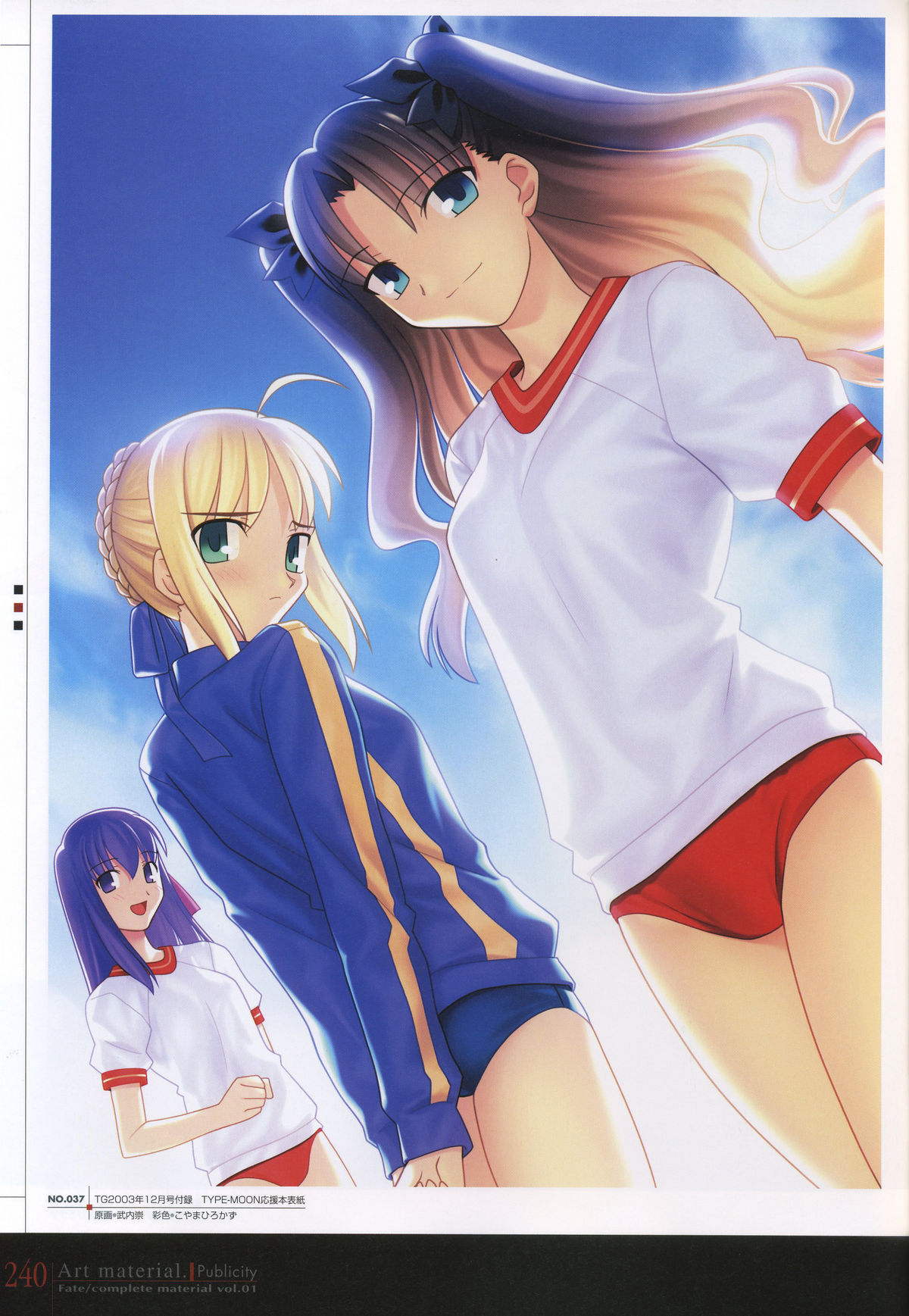 Fate/complete material I - Art material. - Page 245