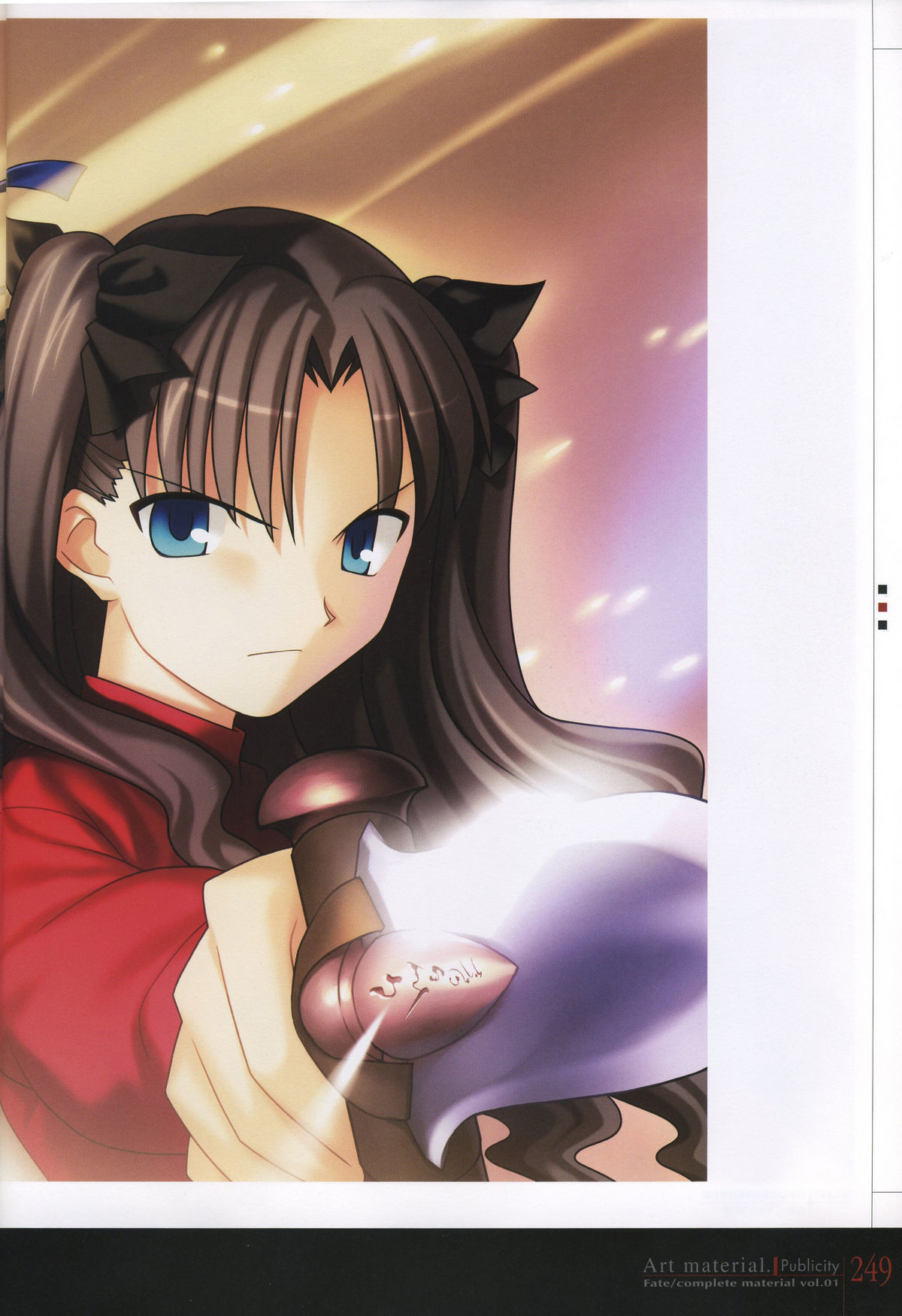 Fate/complete material I - Art material. - Page 254