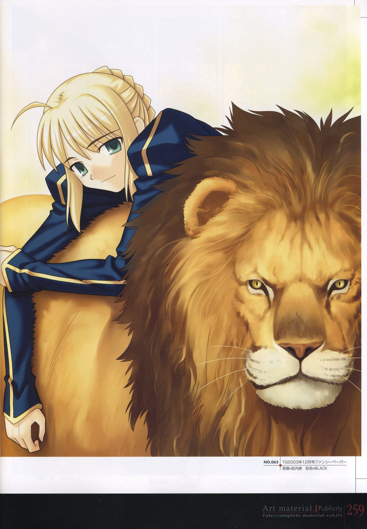 Fate/complete material I - Art material. - Page 264