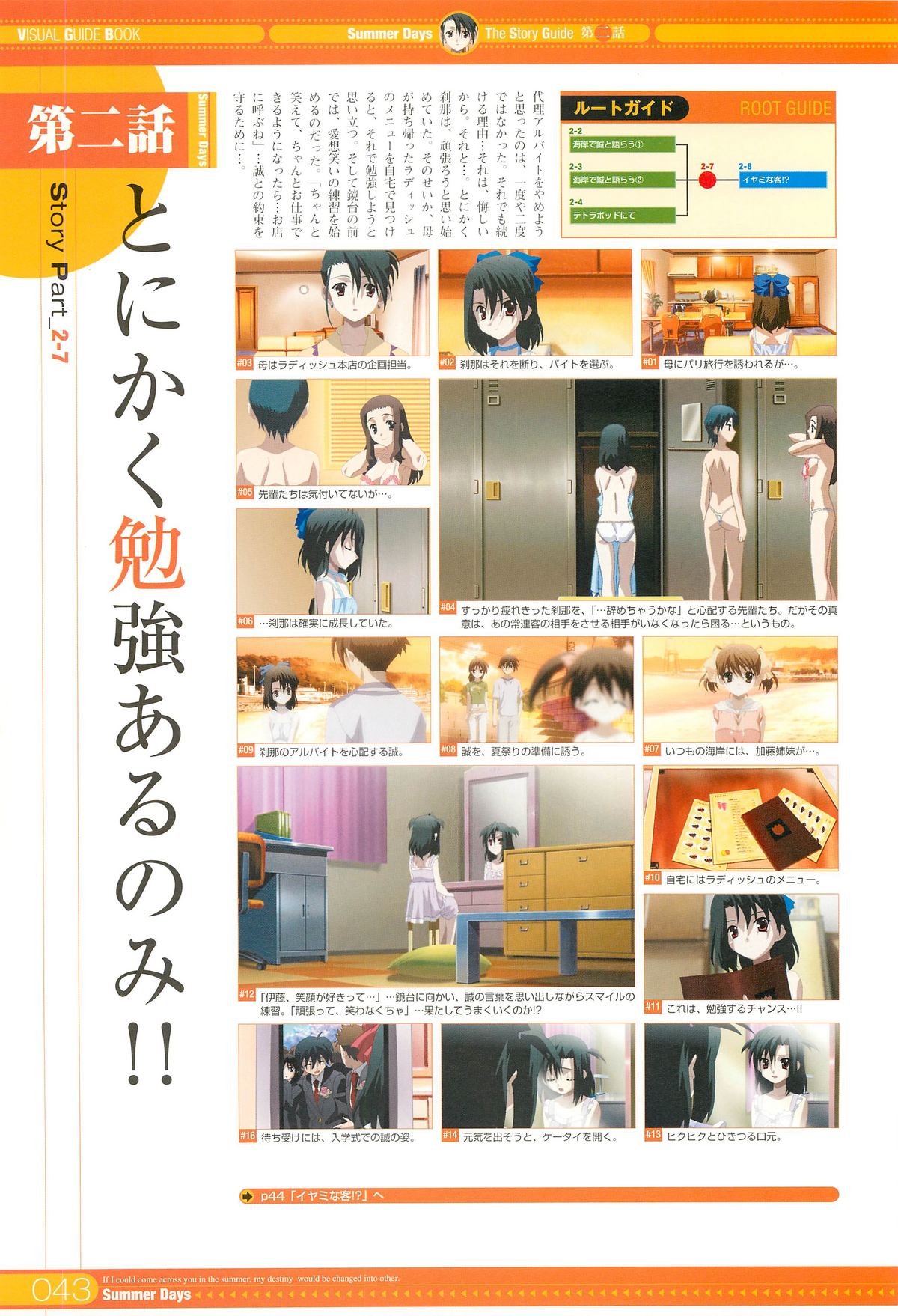 SummerDays Visual Guide Book - Page 73