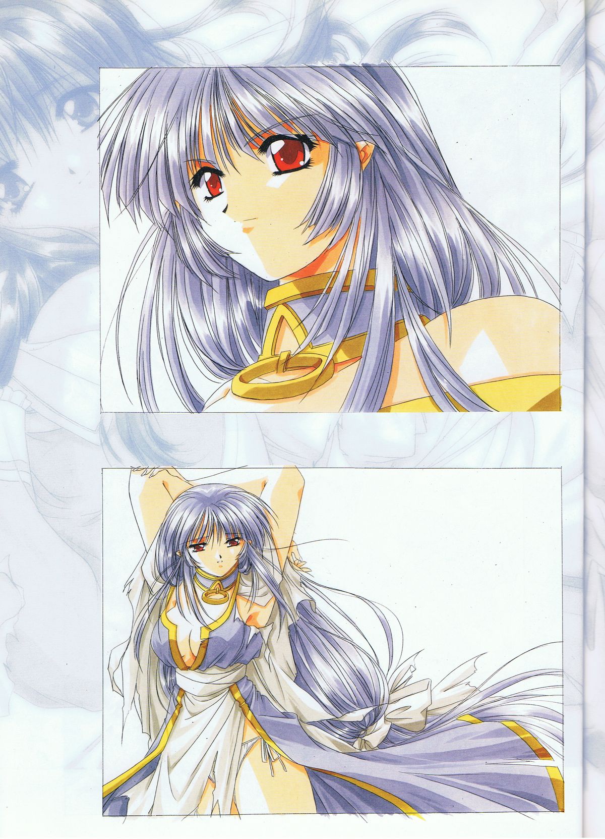 蒼ざめた月の光 色指定原画集 Vol.1 - Page 10