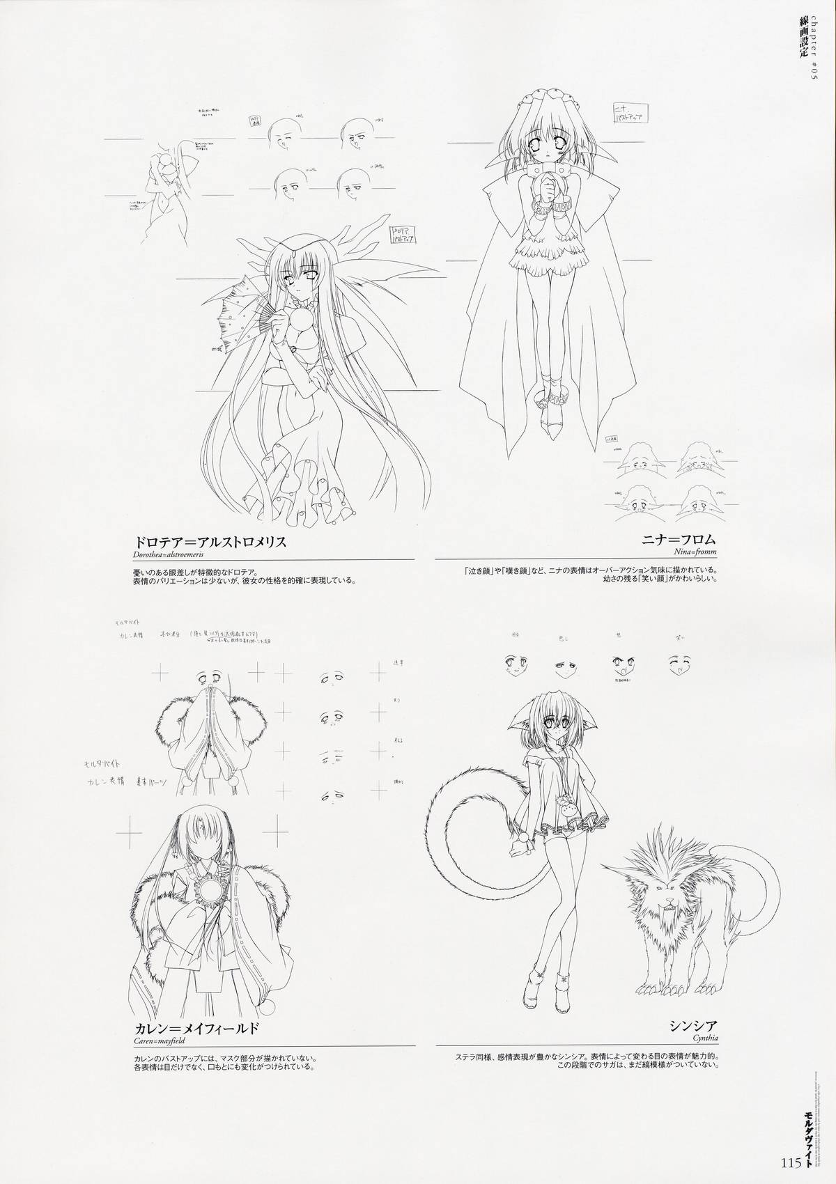 Moldavite Visual Fanbook - Page 121