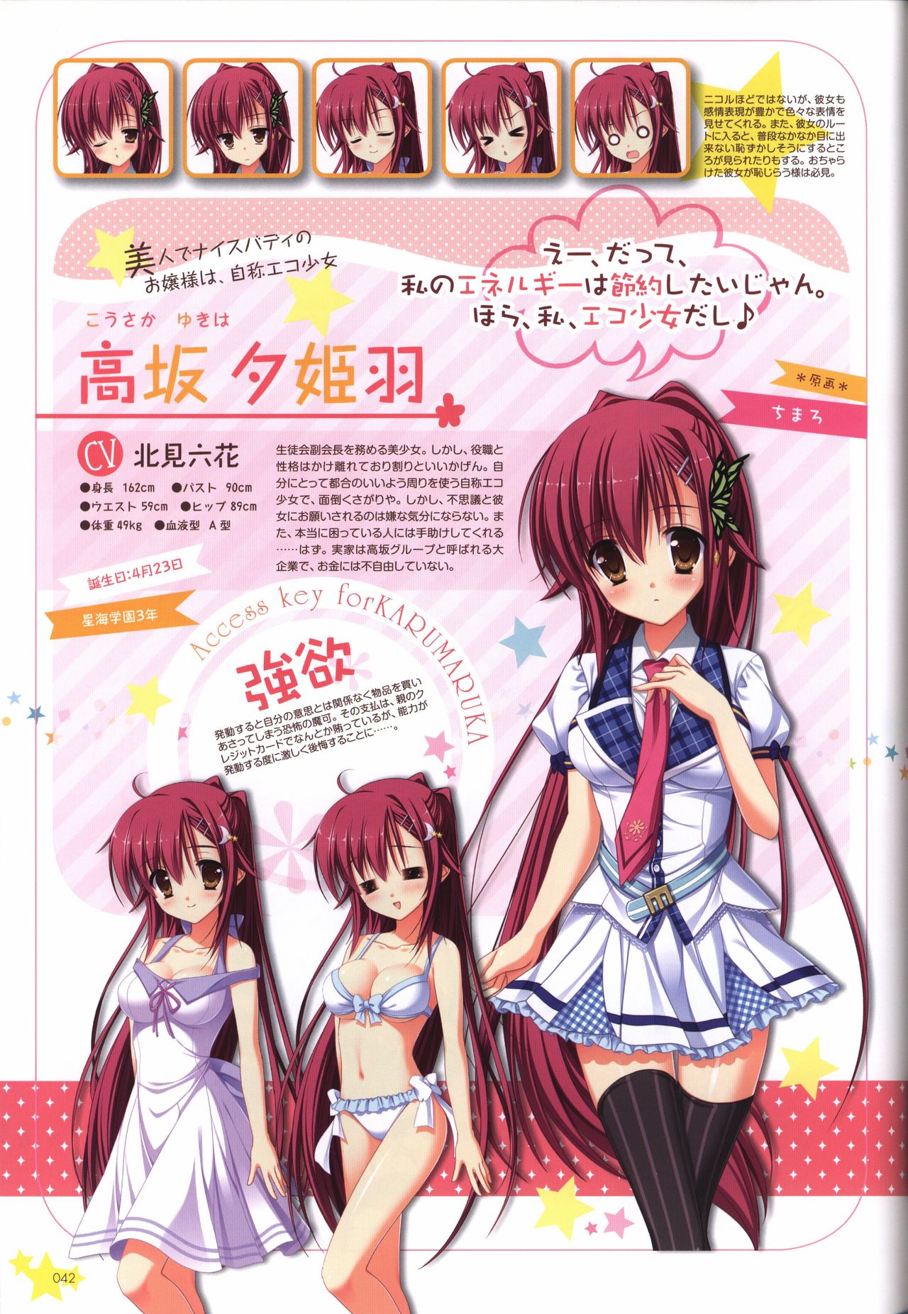 Karumaruka Circle Visual Fan Book - Page 42