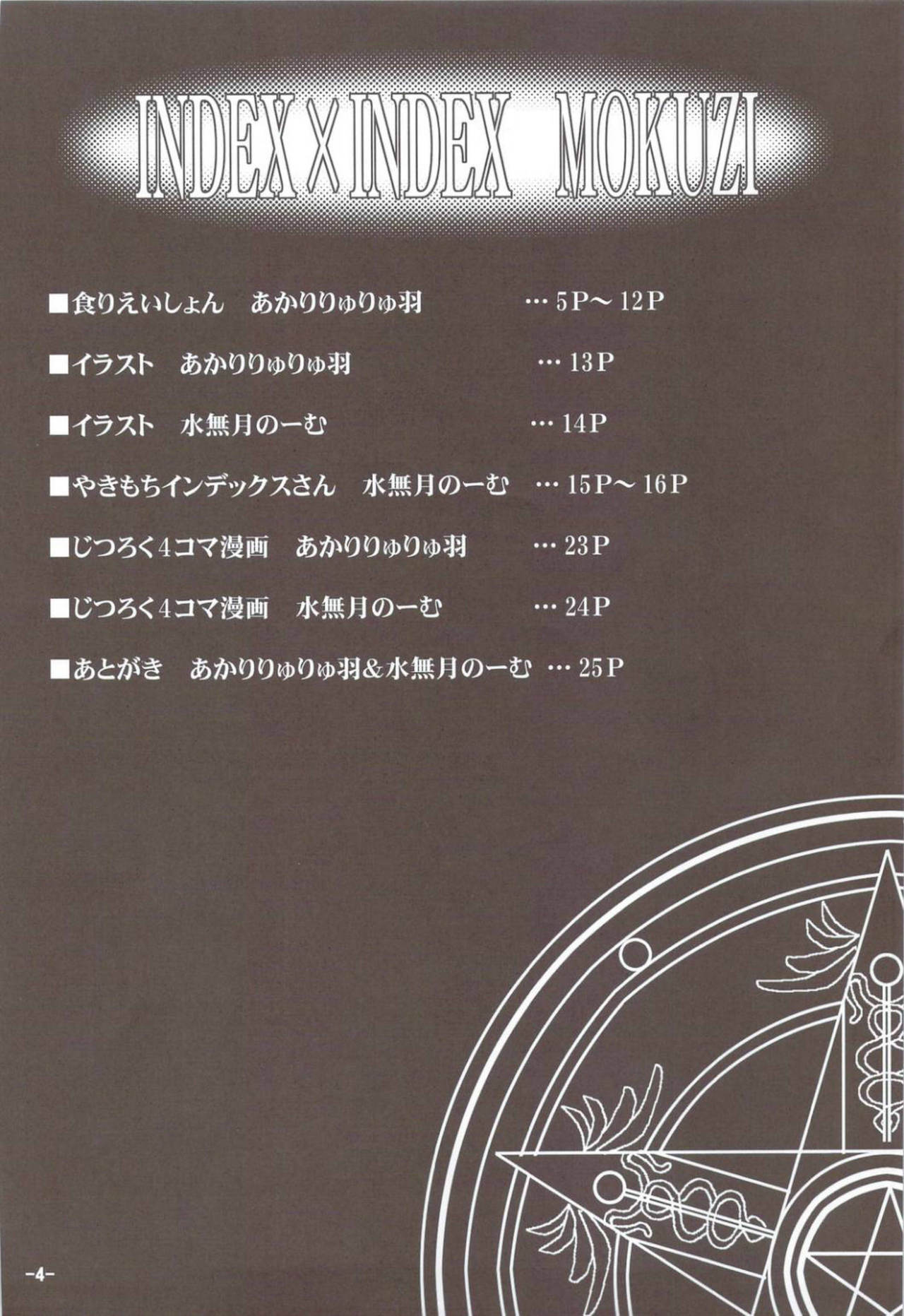 INDEX x INDEX - Page 3