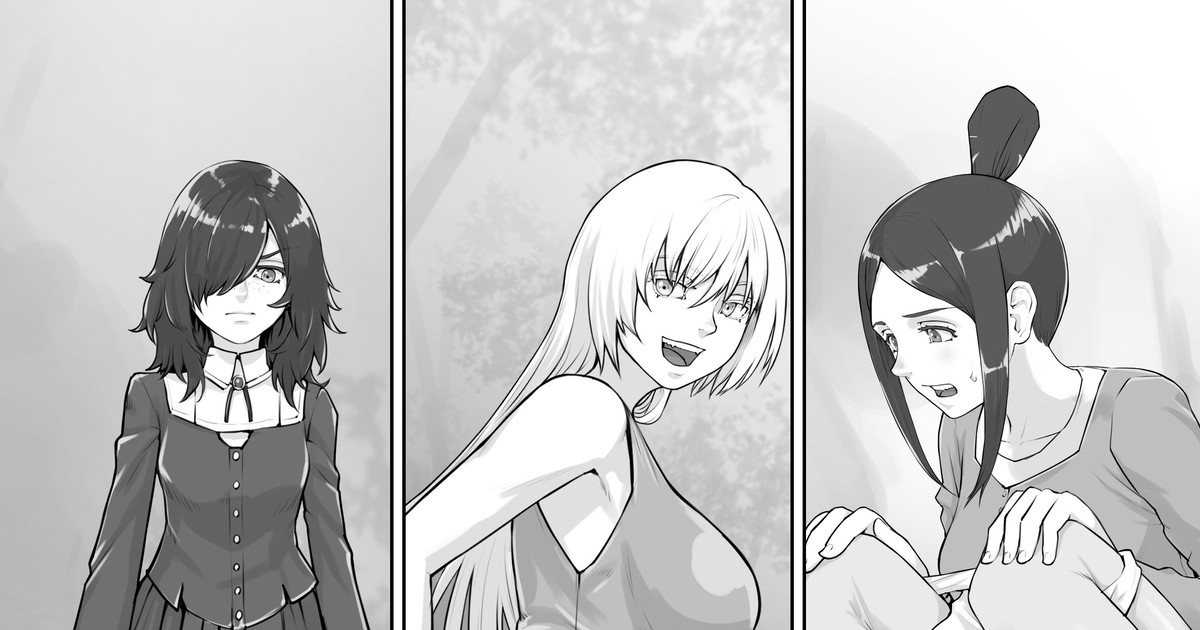 ありがたい岩に女の子たちがおしっこを掛ける話（English Version） - Page 1