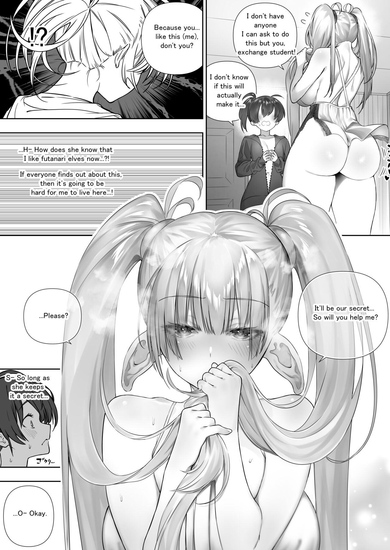 Futanari no Elf - Page 314