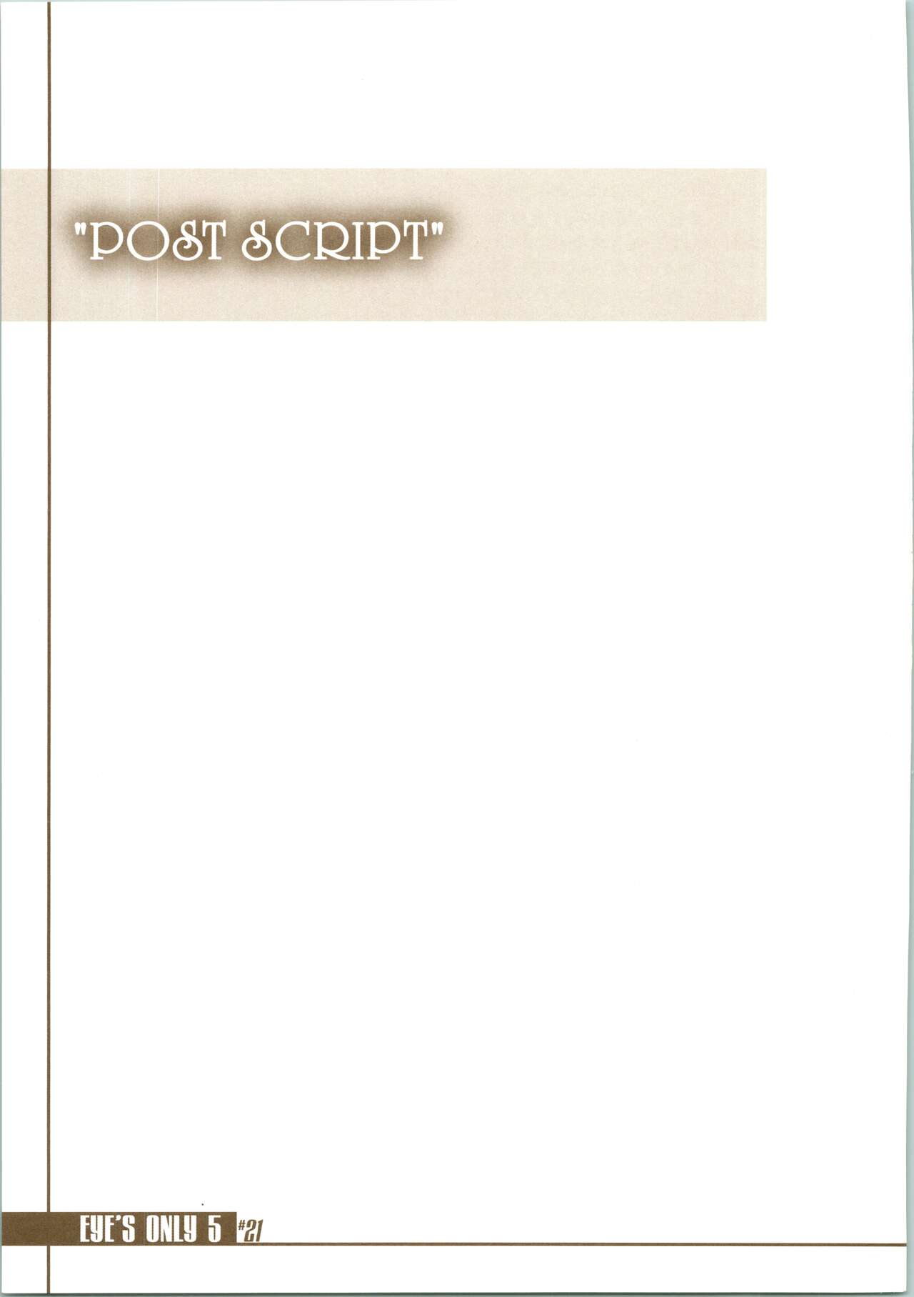 EYE'S ONLY 5 - Page 21