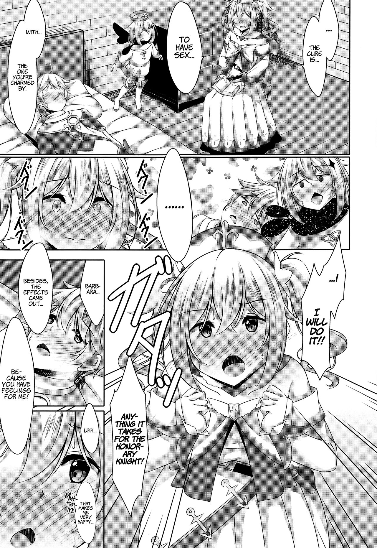 Barbara no Kenshin | Barbara's Devotion - Page 10