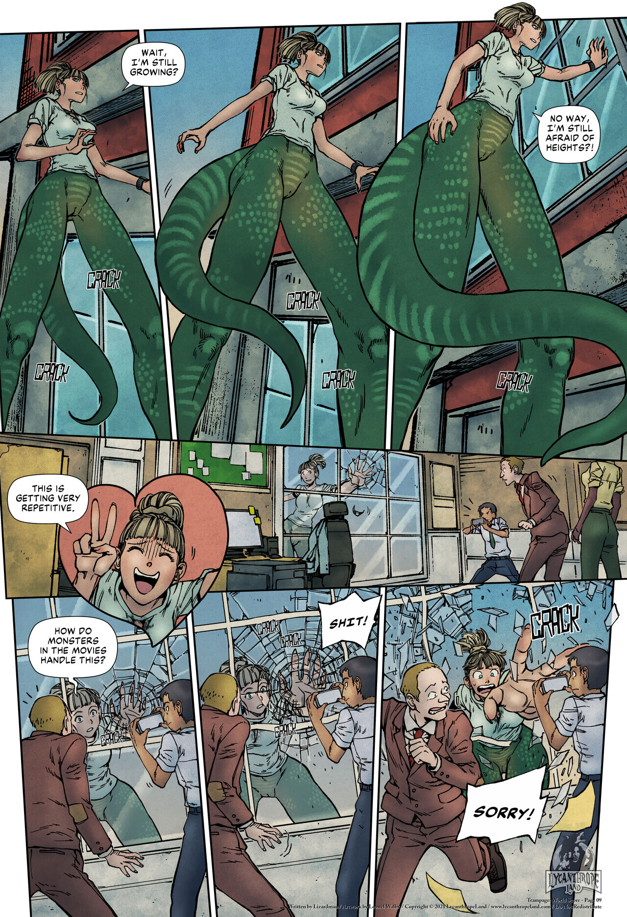 Trampage: World Score - Color - Page 9
