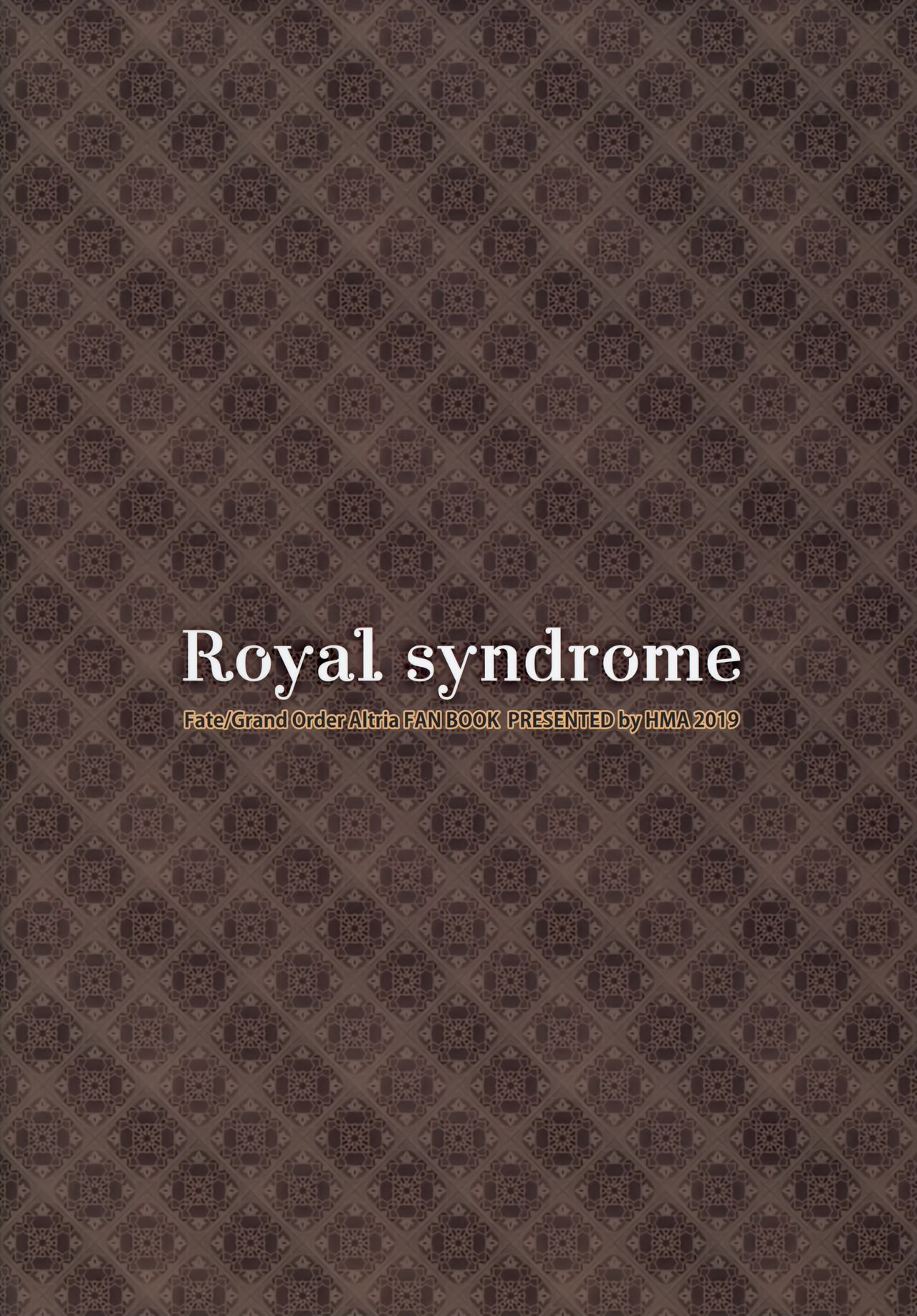 Royal syndrome - Page 27