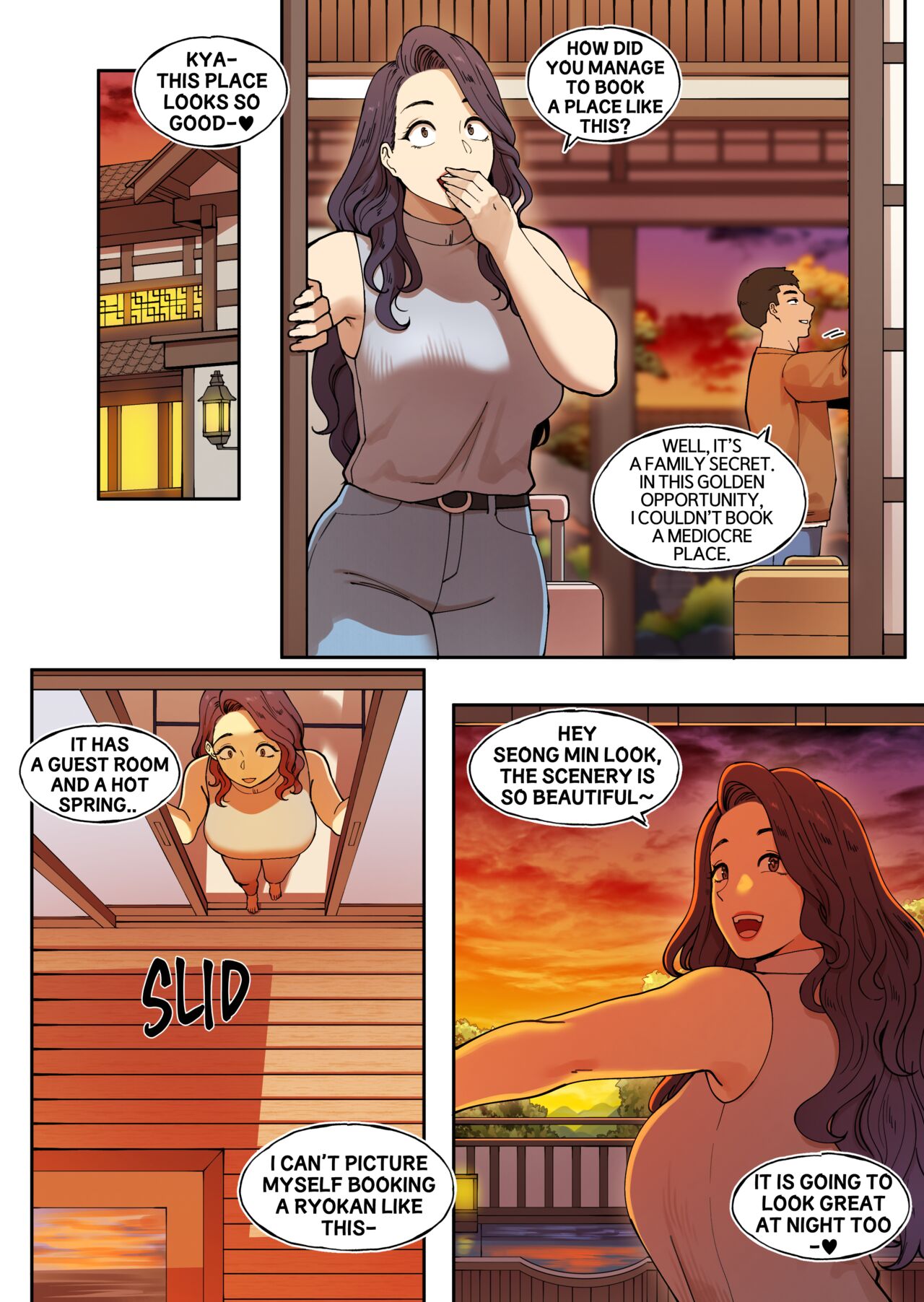 Delivery MILF Onsen episode - Page 5
