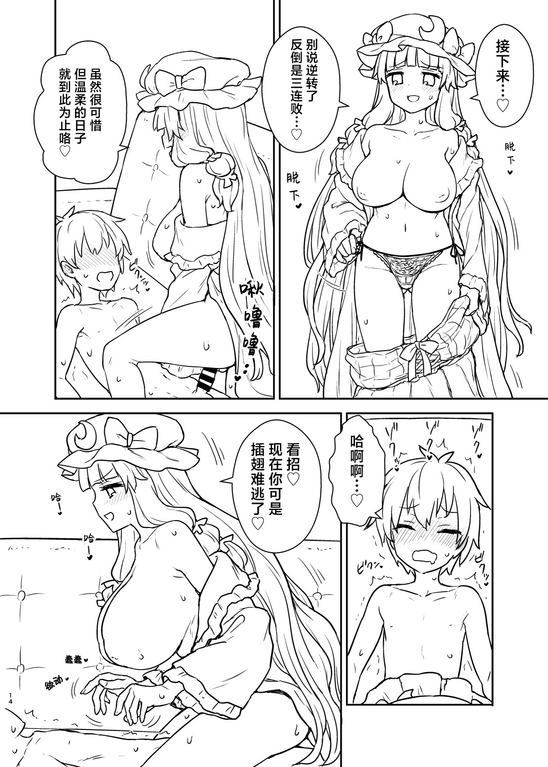 Patchouli-sama ga Arawareta! - Page 13