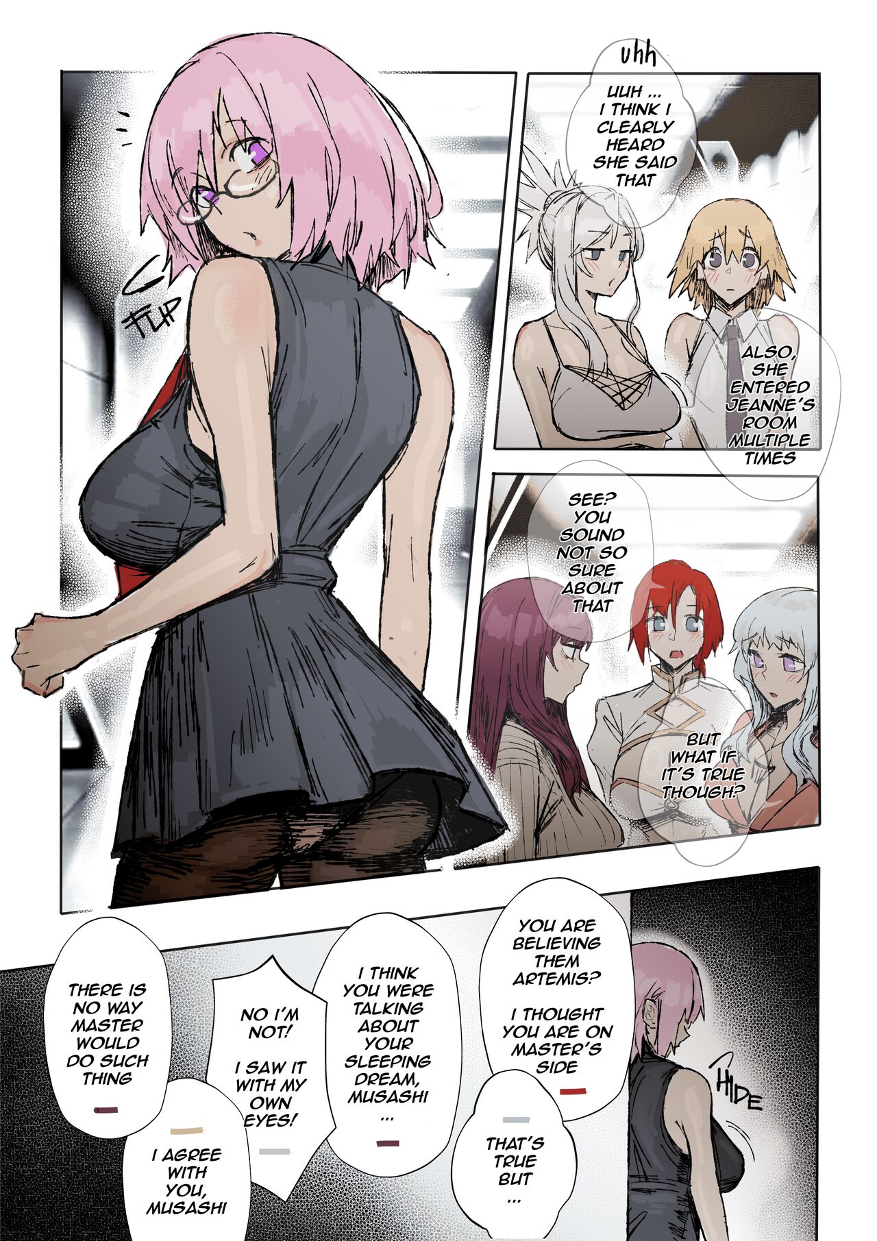 Chaldea Hypnotic Servant Enslavement Simulator - Page 5