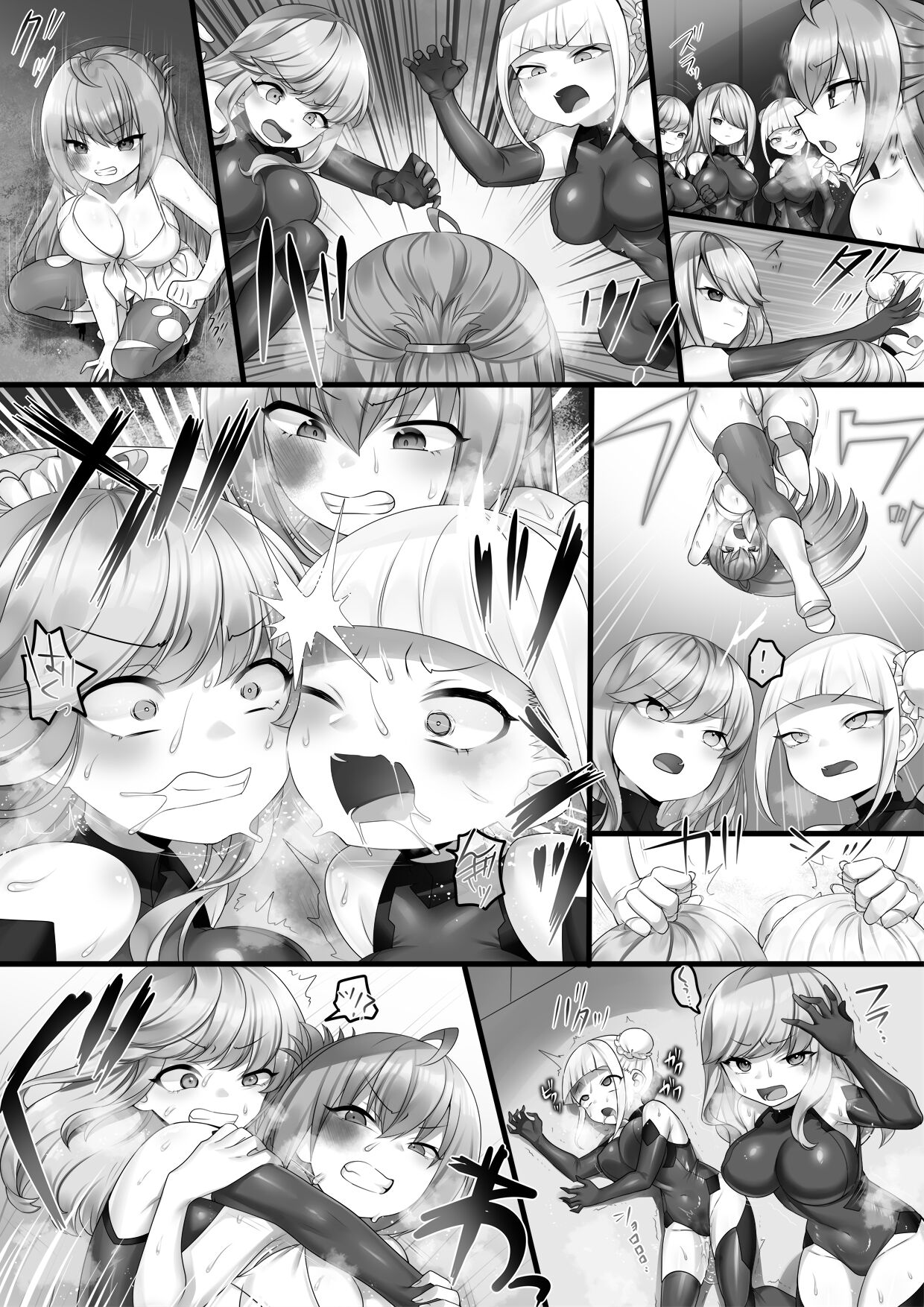 女戦闘員VSヒロイン! 全員失神失禁 - Page 25