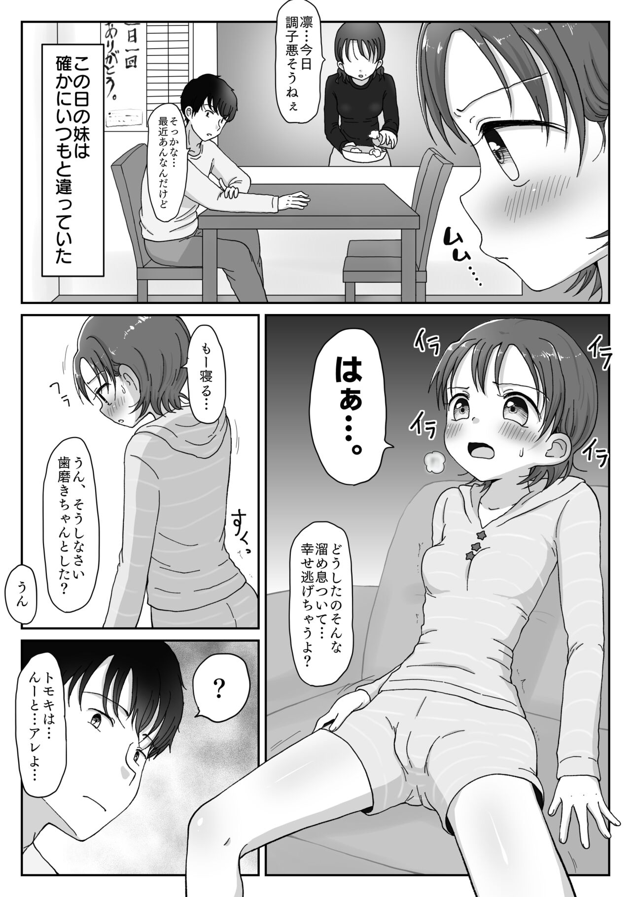 妹の発情期 〜兄である俺、性処理をせがまれて〜 - Page 2